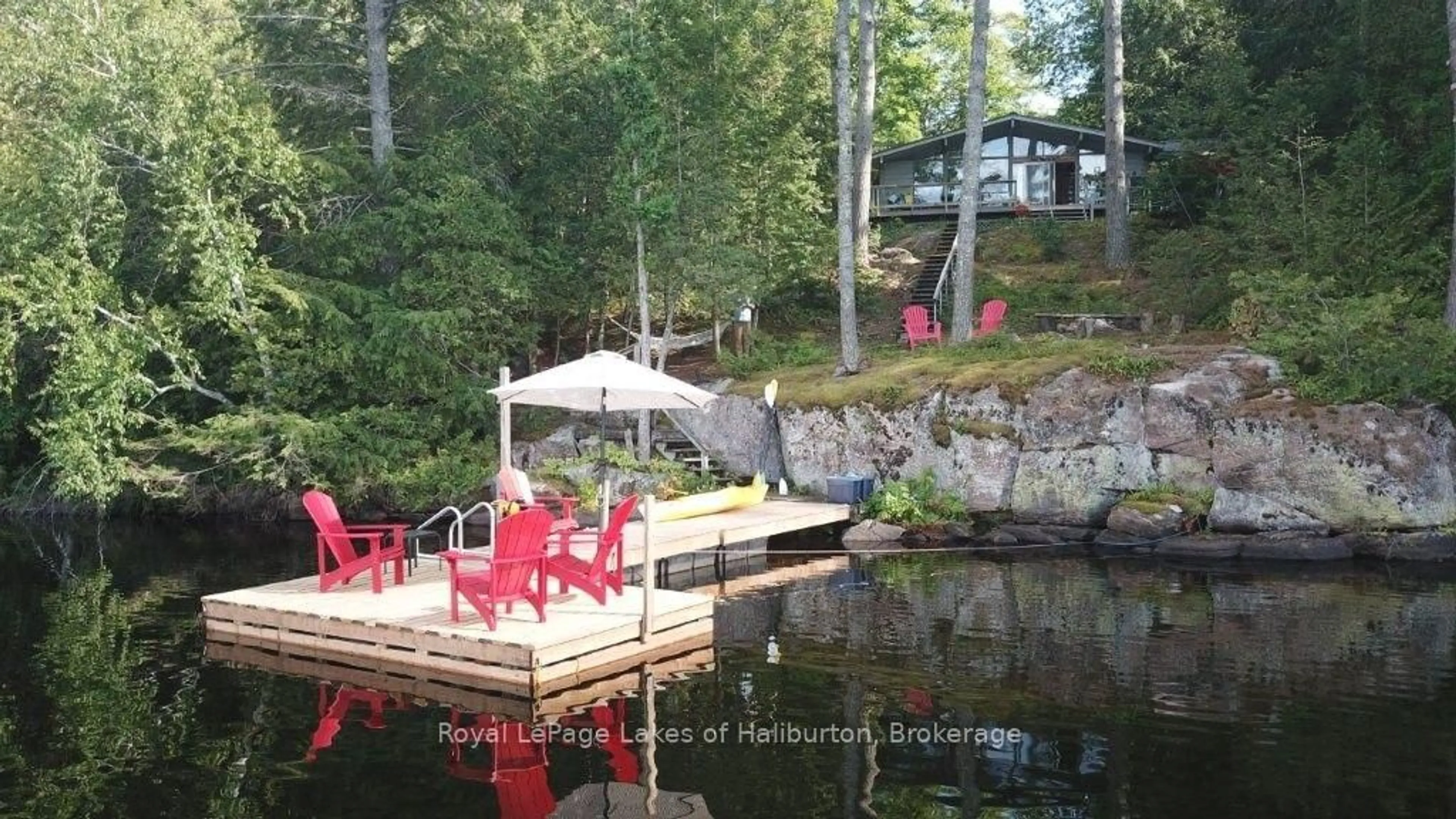 Patio, water/lake/river/ocean view for 481 Crego Lake Rd, Kawartha Lakes Ontario K0M 2A0