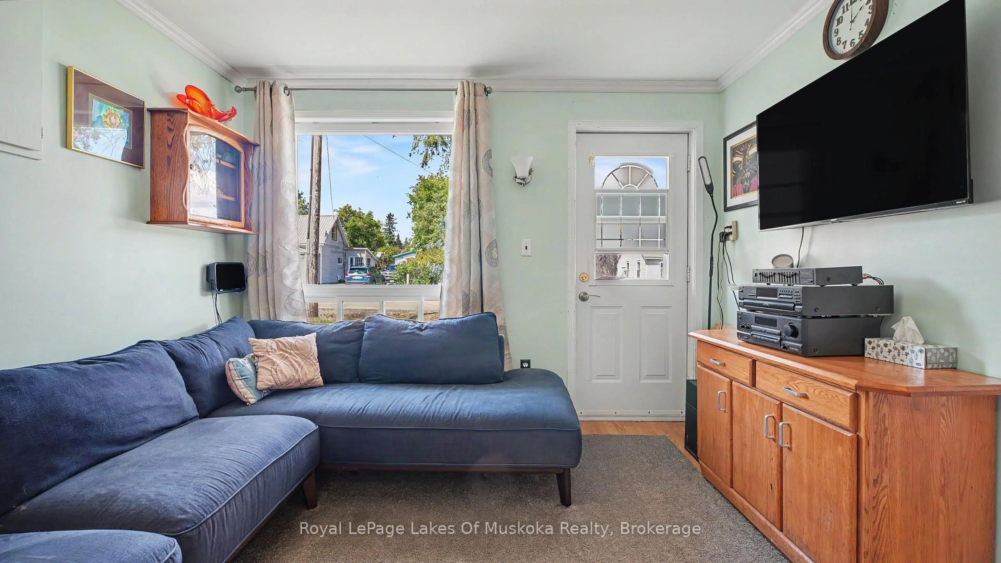 Living room with furniture, unknown for 7 Maple St, South River Ontario P0A 1X0