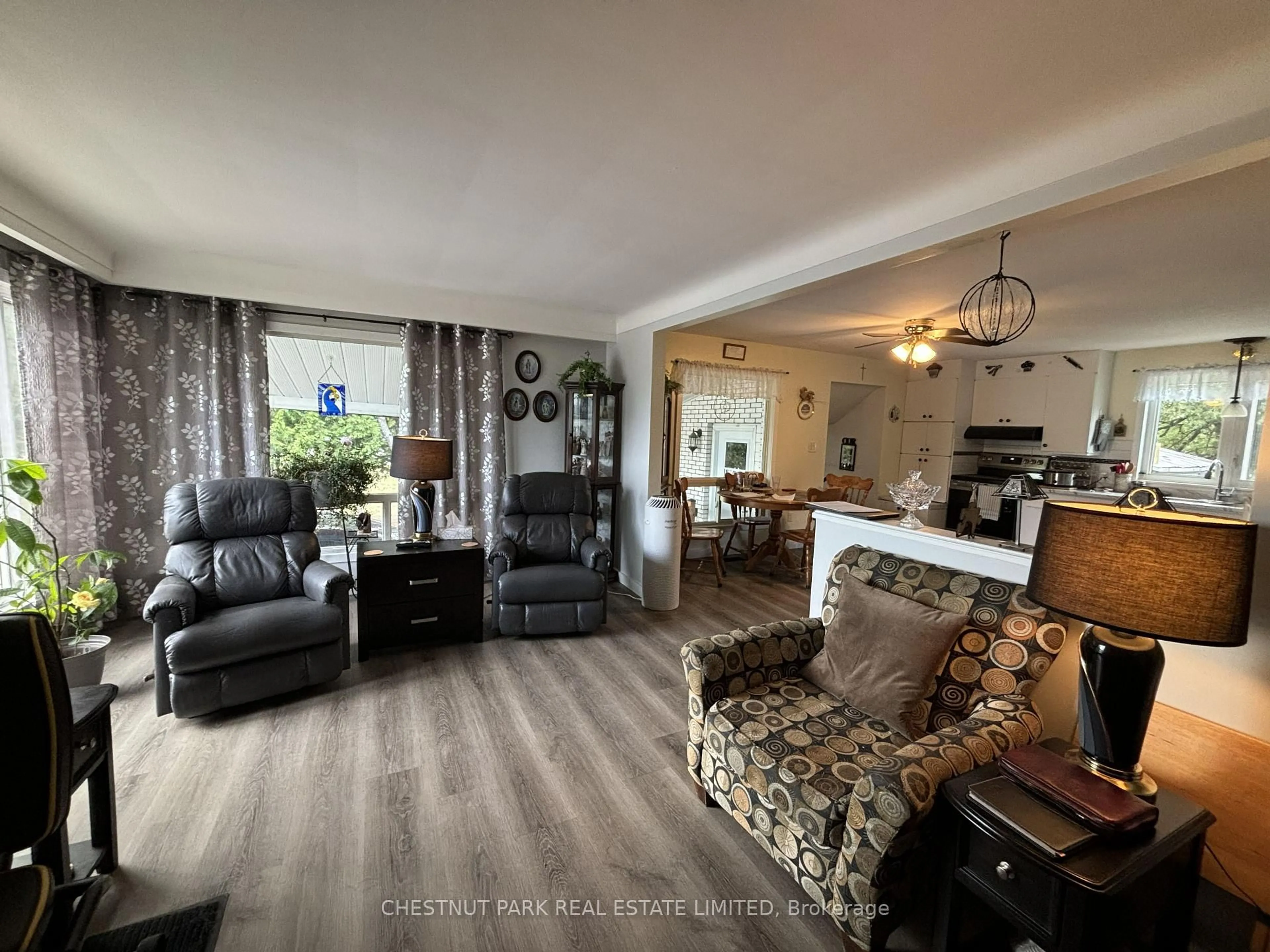 Living room with furniture, unknown for 629 HWY 64 Highway, French River Ontario P0M 1A0