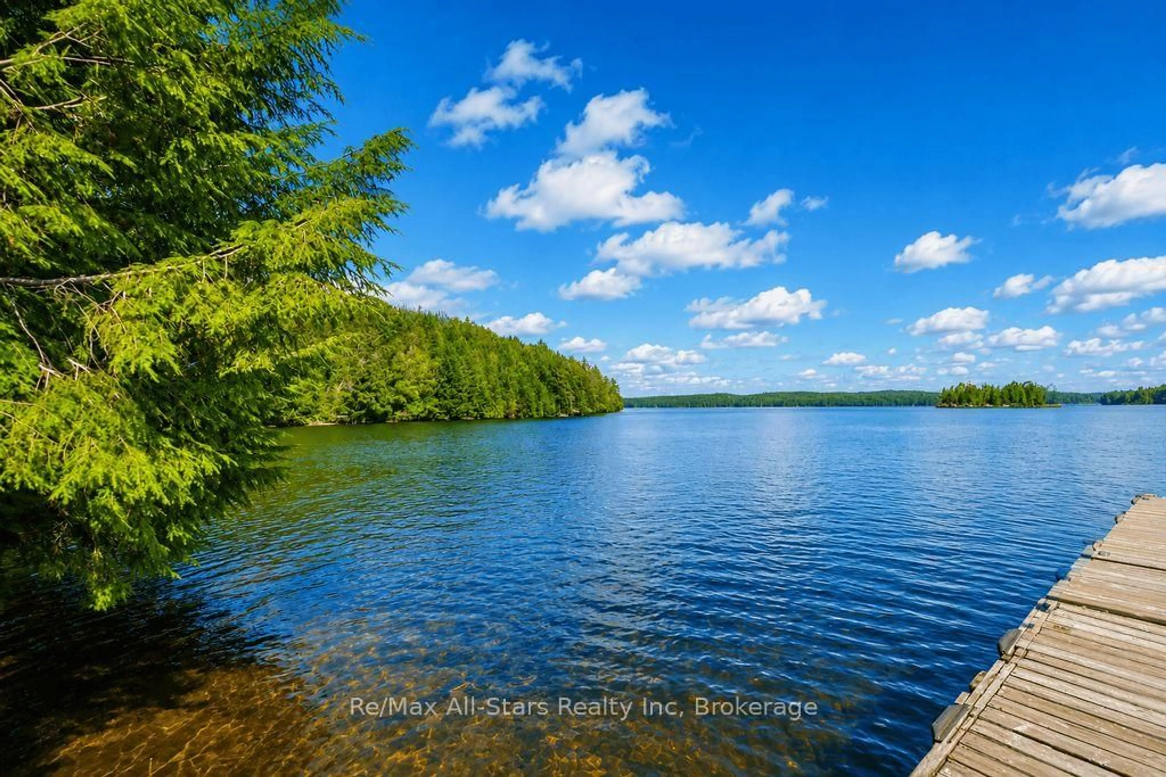 Patio, water/lake/river/ocean view for 1142 Smoke Lake, South Algonquin Ontario P0A 1H0
