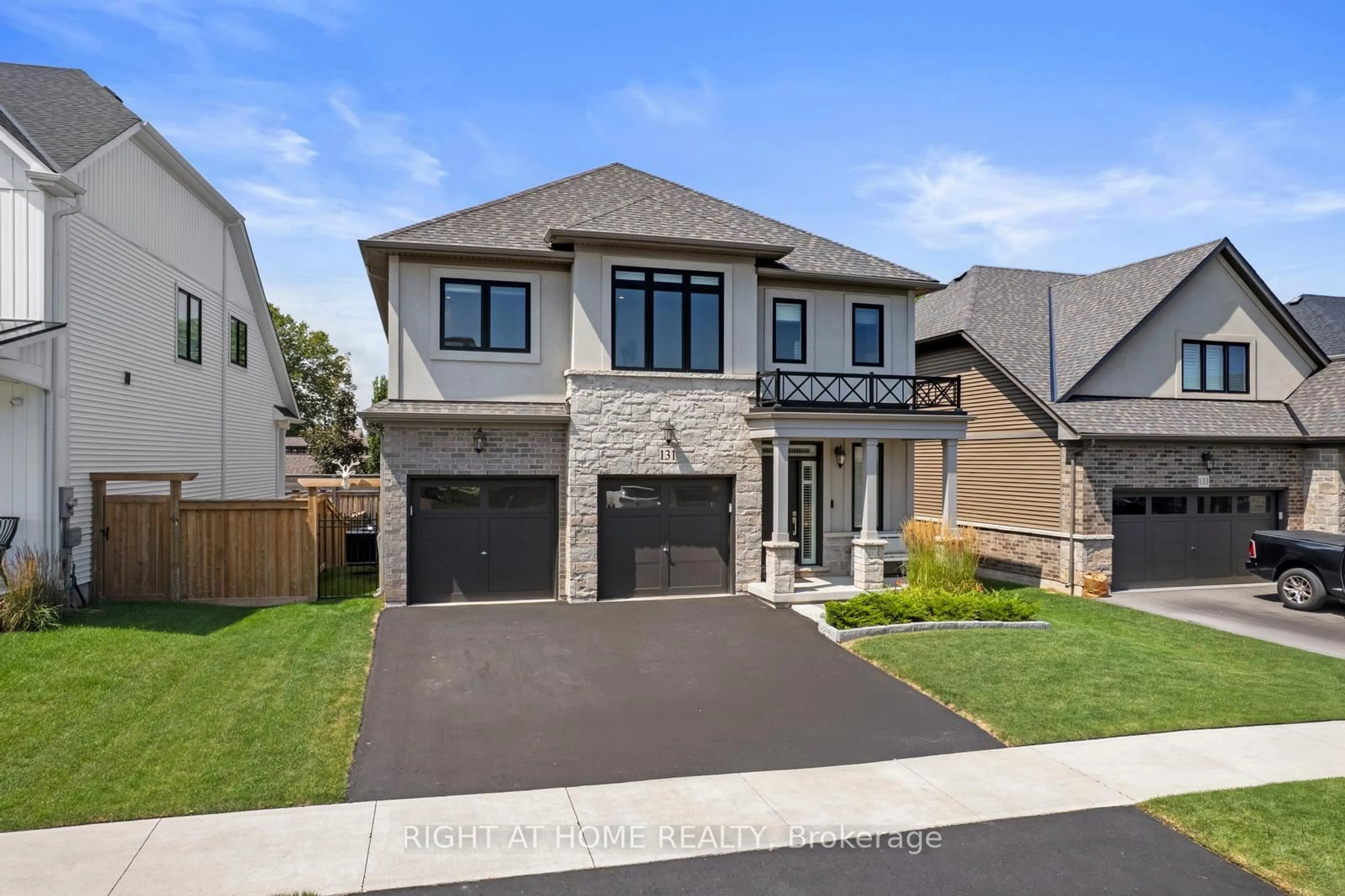 Home with brick exterior material, street for 131 Terrace Dr, Grimsby Ontario L3M 0L2