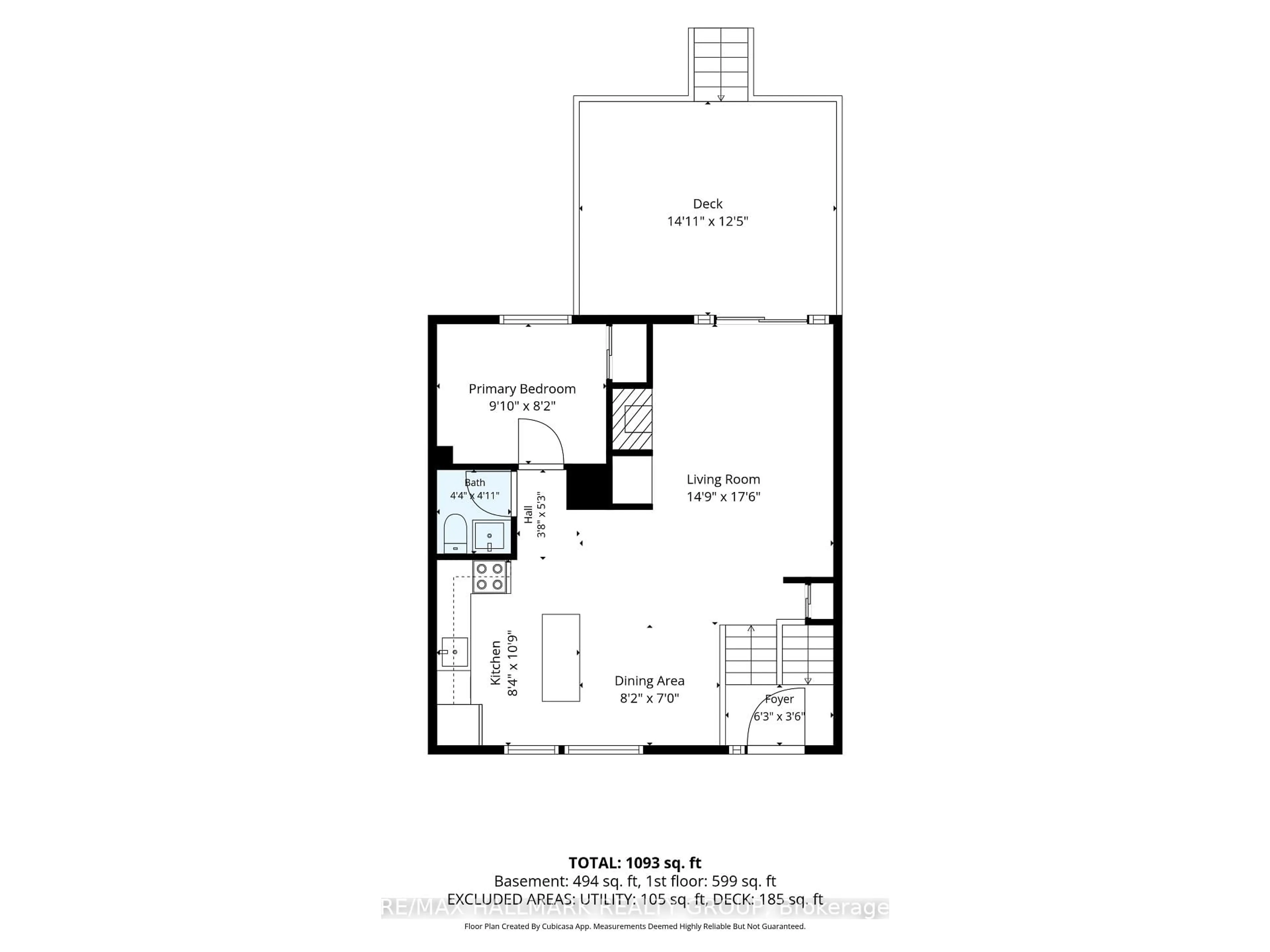 Floor plan for 140 Rothesay Dr, Ottawa Ontario K2L 1P1