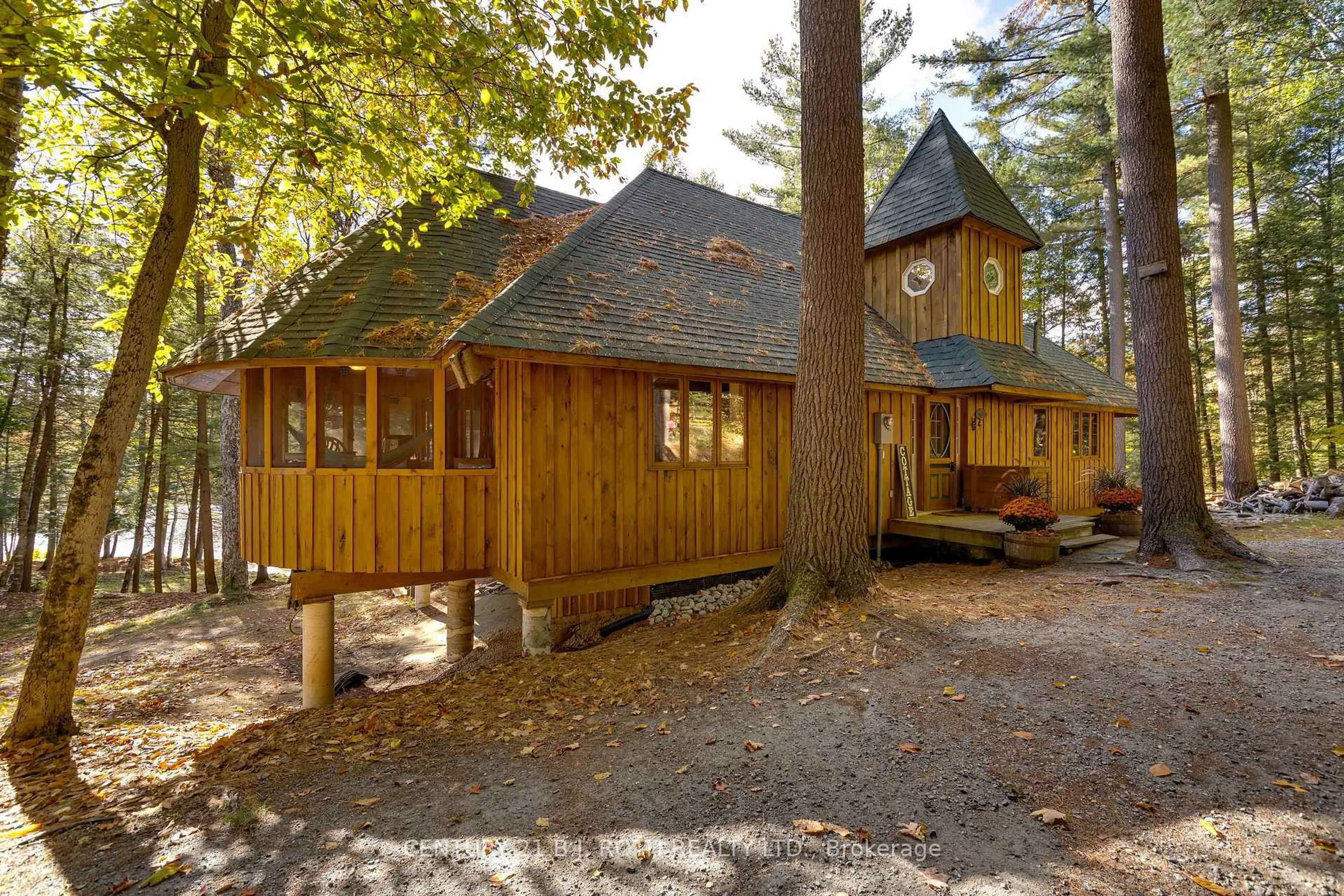 Patio, forest/trees view for 1213 Camp Jackson Rd #22, Muskoka Lakes Ontario P0C 1A0