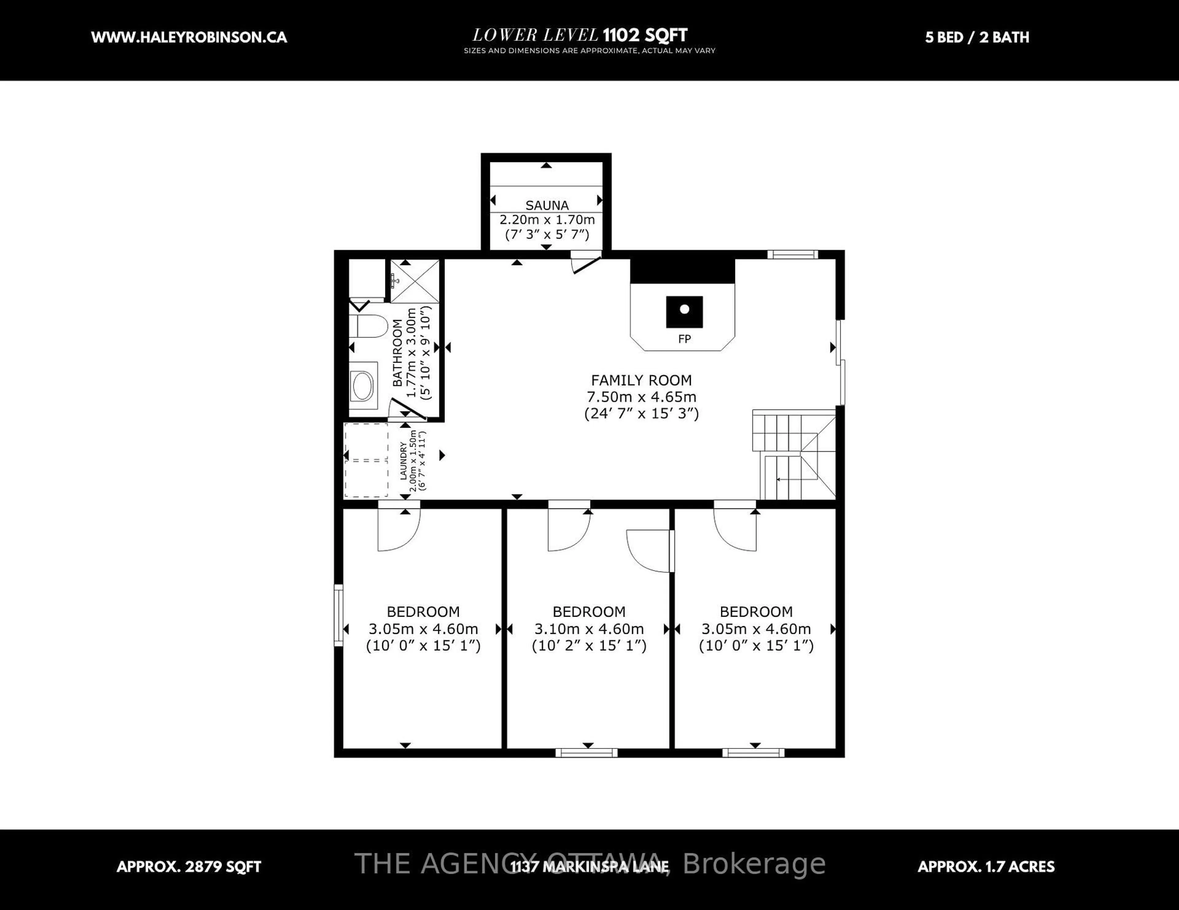 Floor plan for 1137 Markinspa Lane, Ardoch Ontario K0H 1C0
