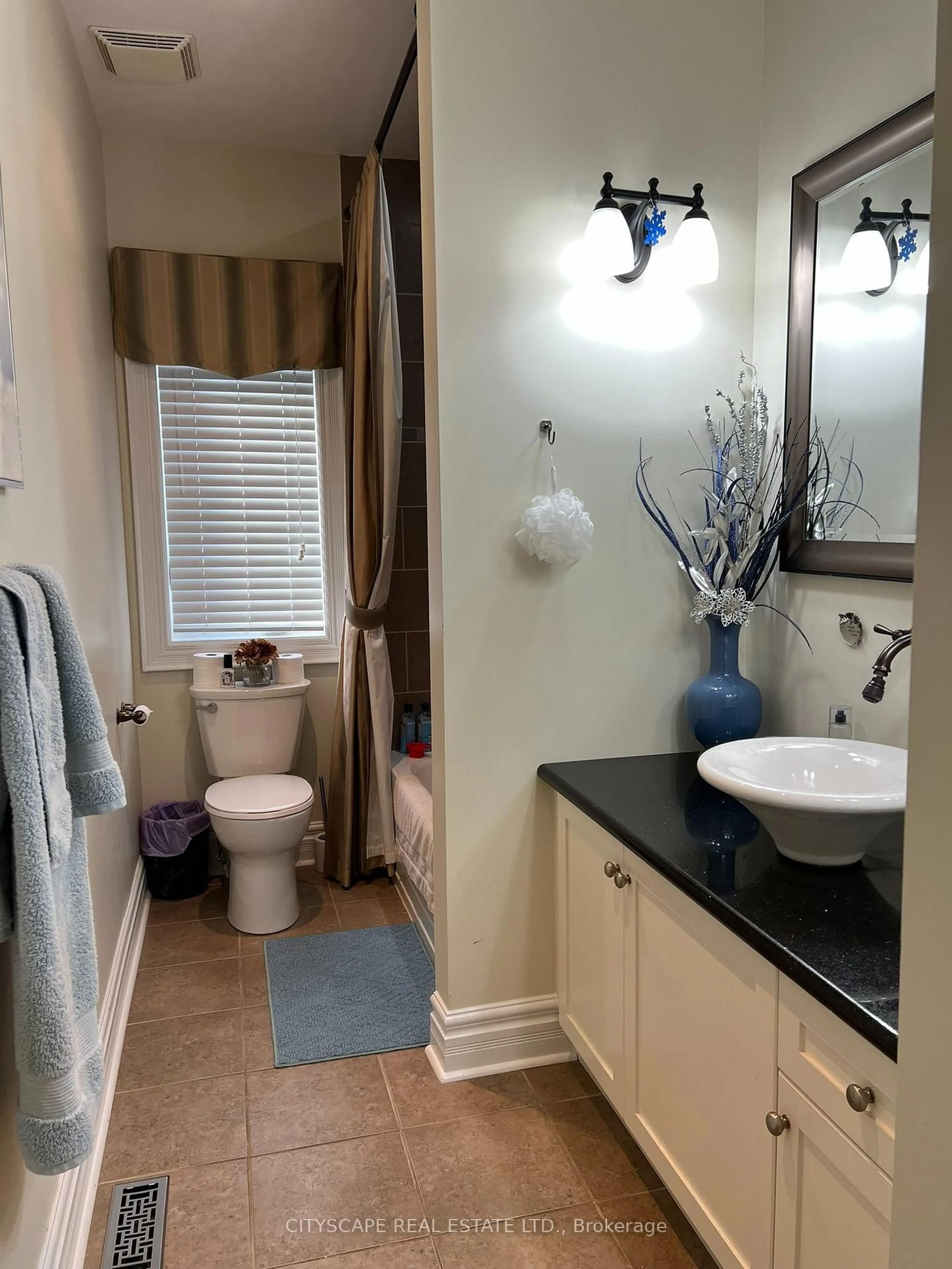 Contemporary bathroom, ceramic/tile floor for 4 Power Crt, Kawartha Lakes Ontario K9V 0C6