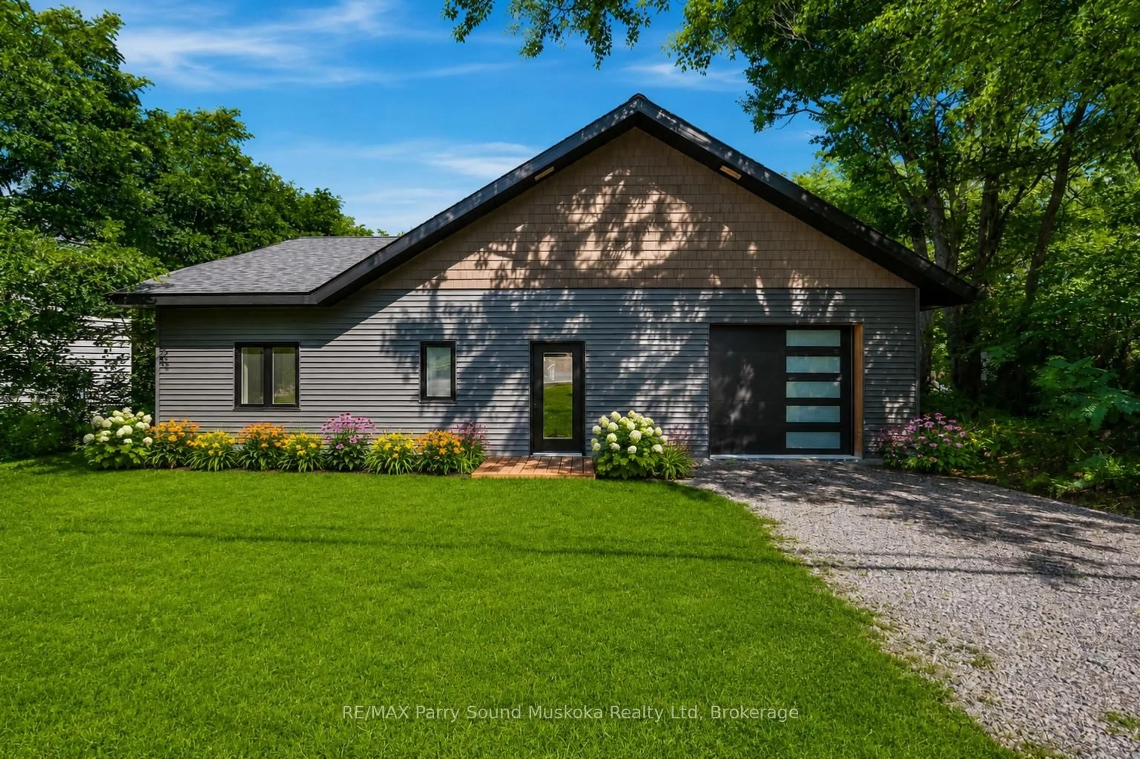 Home with brick exterior material, street for 1232 518 Highway, Seguin Ontario P2A 0B6