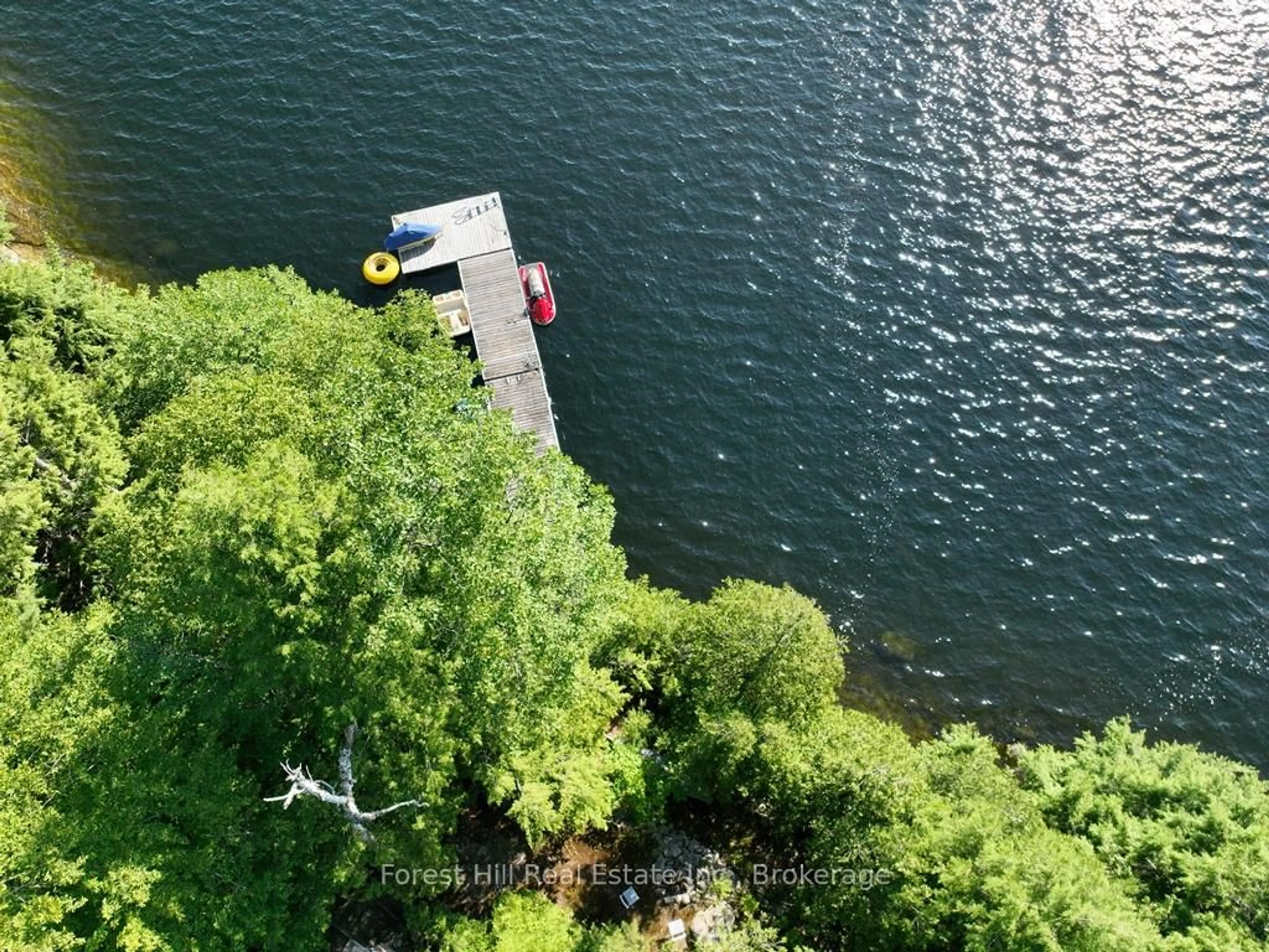A pic from outside/outdoor area/front of a property/back of a property/a pic from drone, water/lake/river/ocean view for 10689 Kawagama Lake WAO, Algonquin Highlands Ontario P0A 1E0