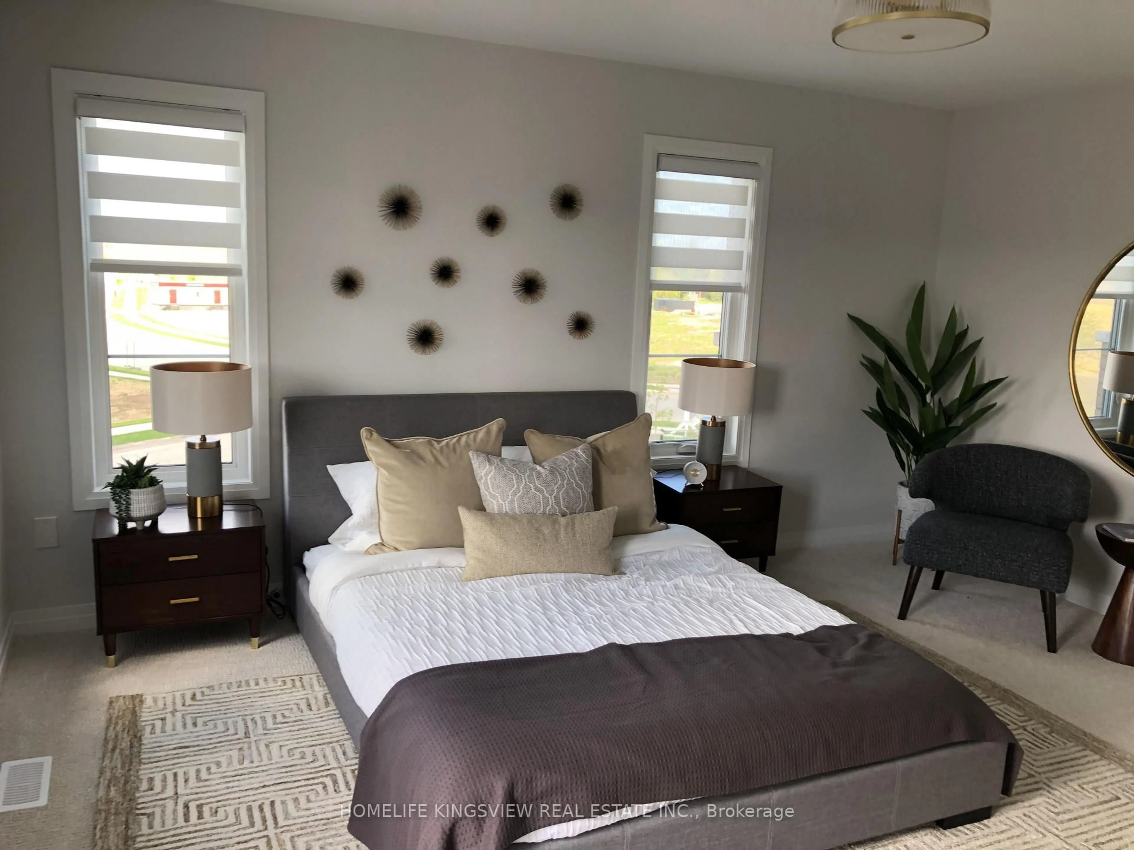 Bedroom with bed, unknown for 496 Provident Way, Hamilton Ontario L0R 1W0