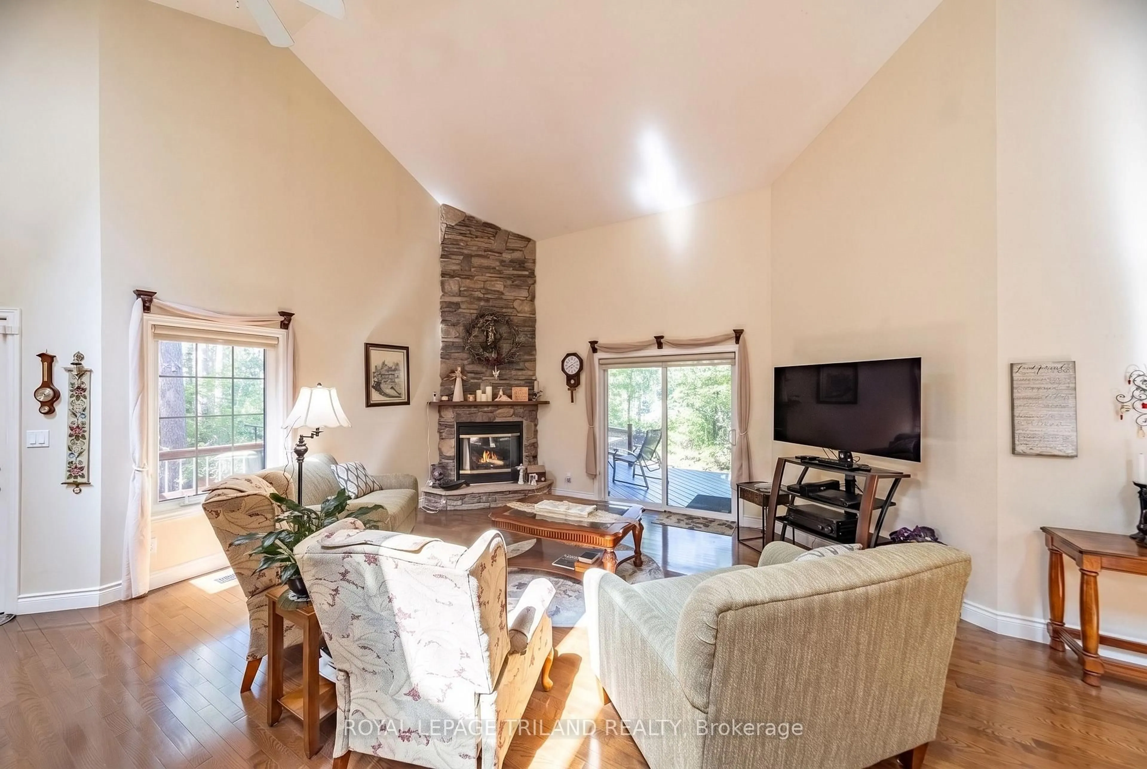 Living room with furniture, unknown for 9958 Riverview Rd, Lambton Shores Ontario N0M 1T0