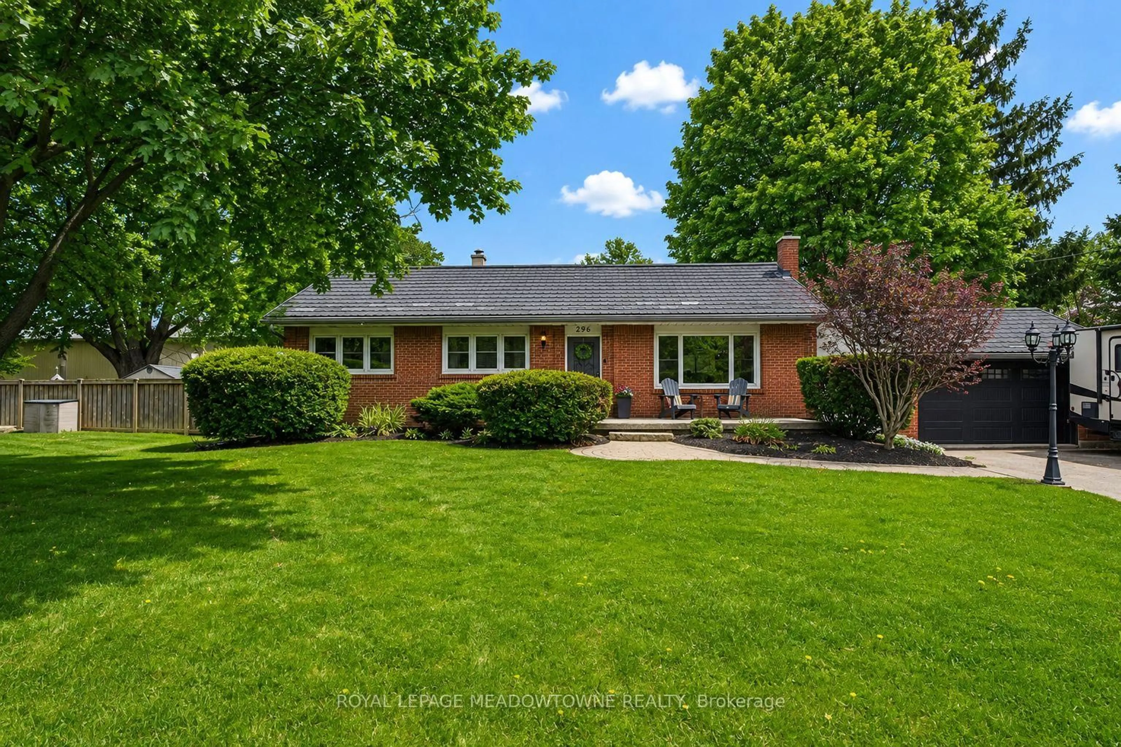 Home with brick exterior material, street for 296 Progreston Rd, Hamilton Ontario L0R 1H1