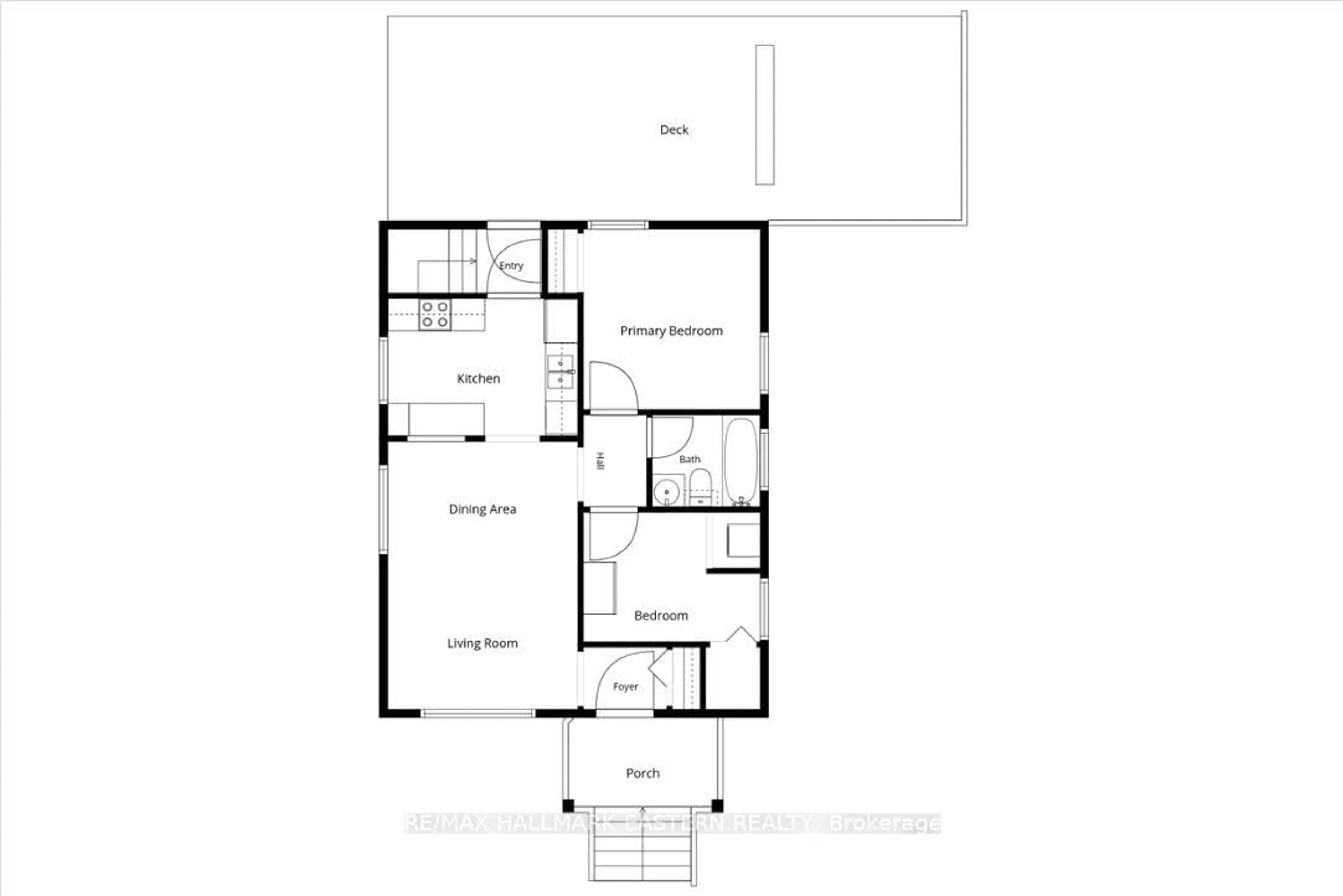 Floor plan for 420 Edison Ave, Peterborough Ontario K9J 4G3
