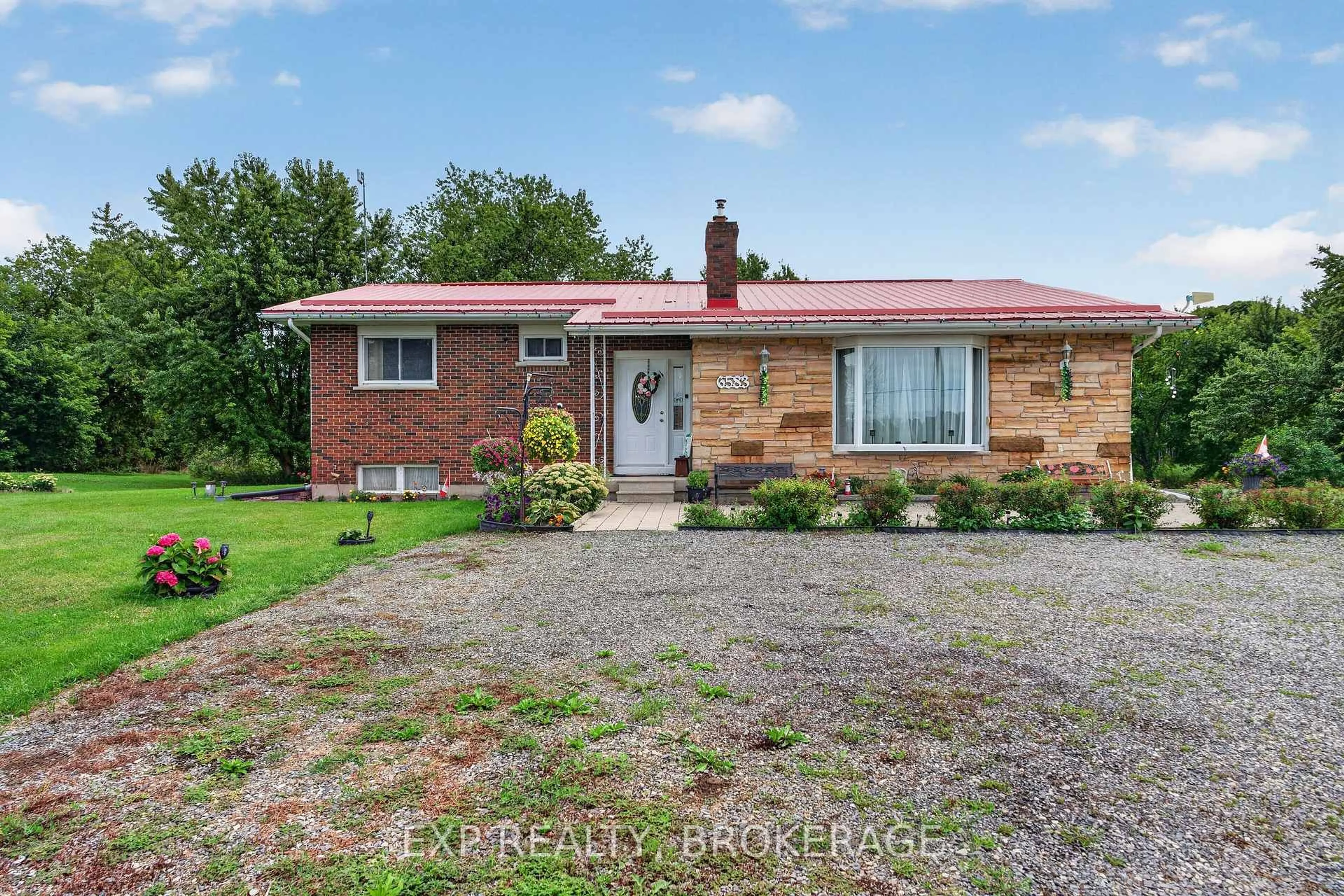 Home with brick exterior material, street for 6583 HIGHWAY 15, Seeley's Bay Ontario K0H 2N0