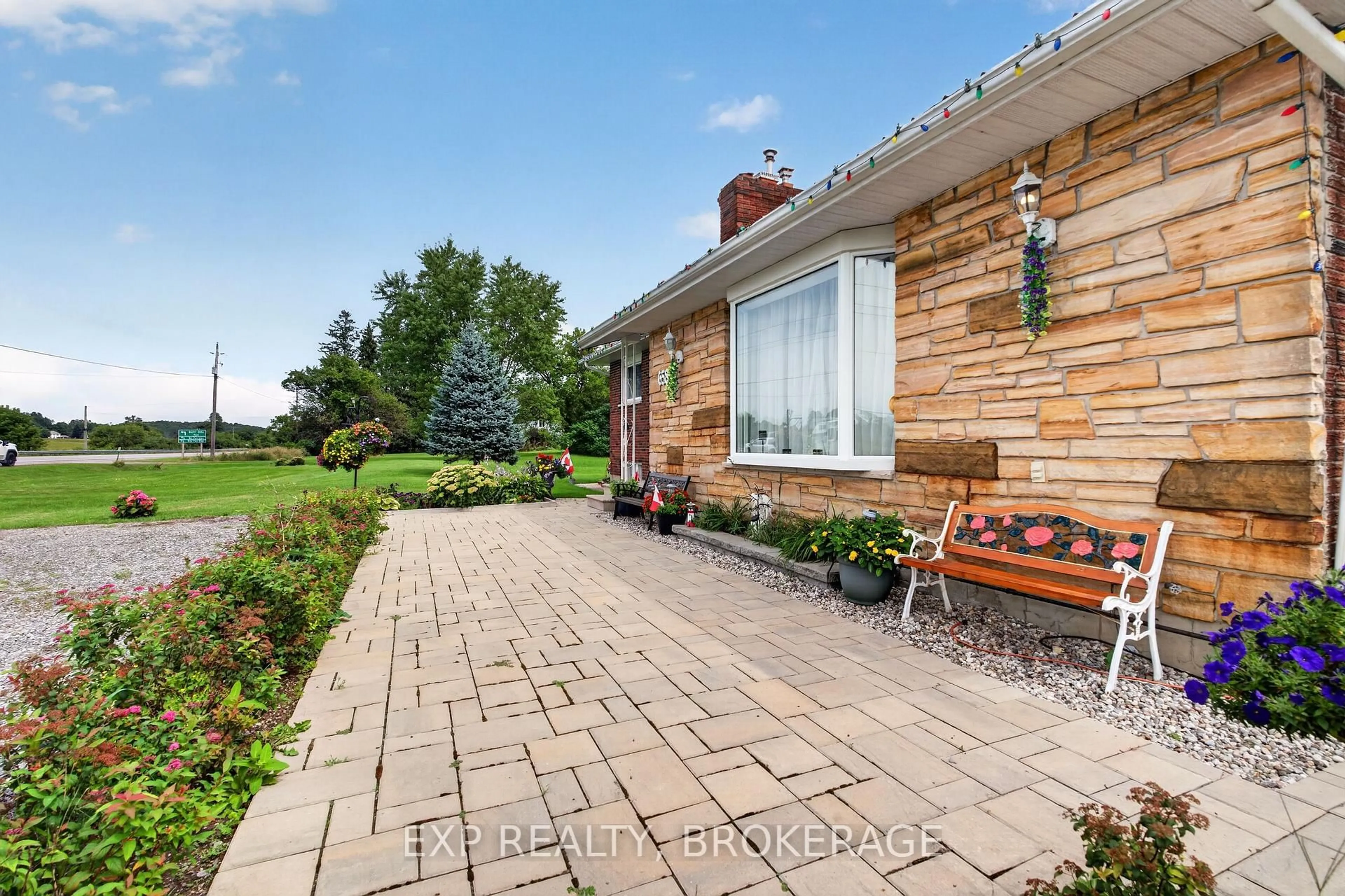 Home with brick exterior material, street for 6583 HIGHWAY 15, Seeley's Bay Ontario K0H 2N0