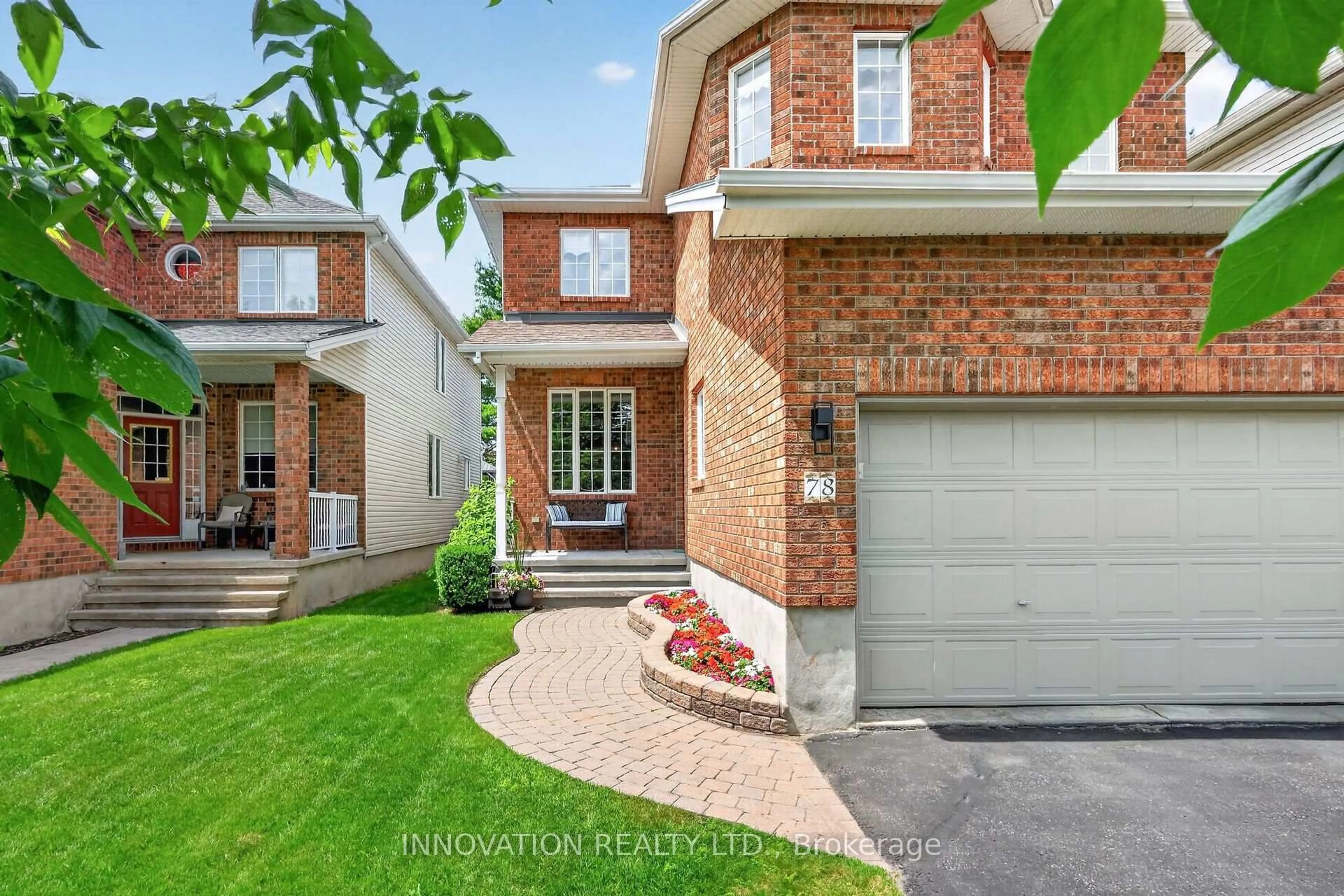 Home with brick exterior material, street for 78 Maricona Way, Kanata Ontario K2T 1H3