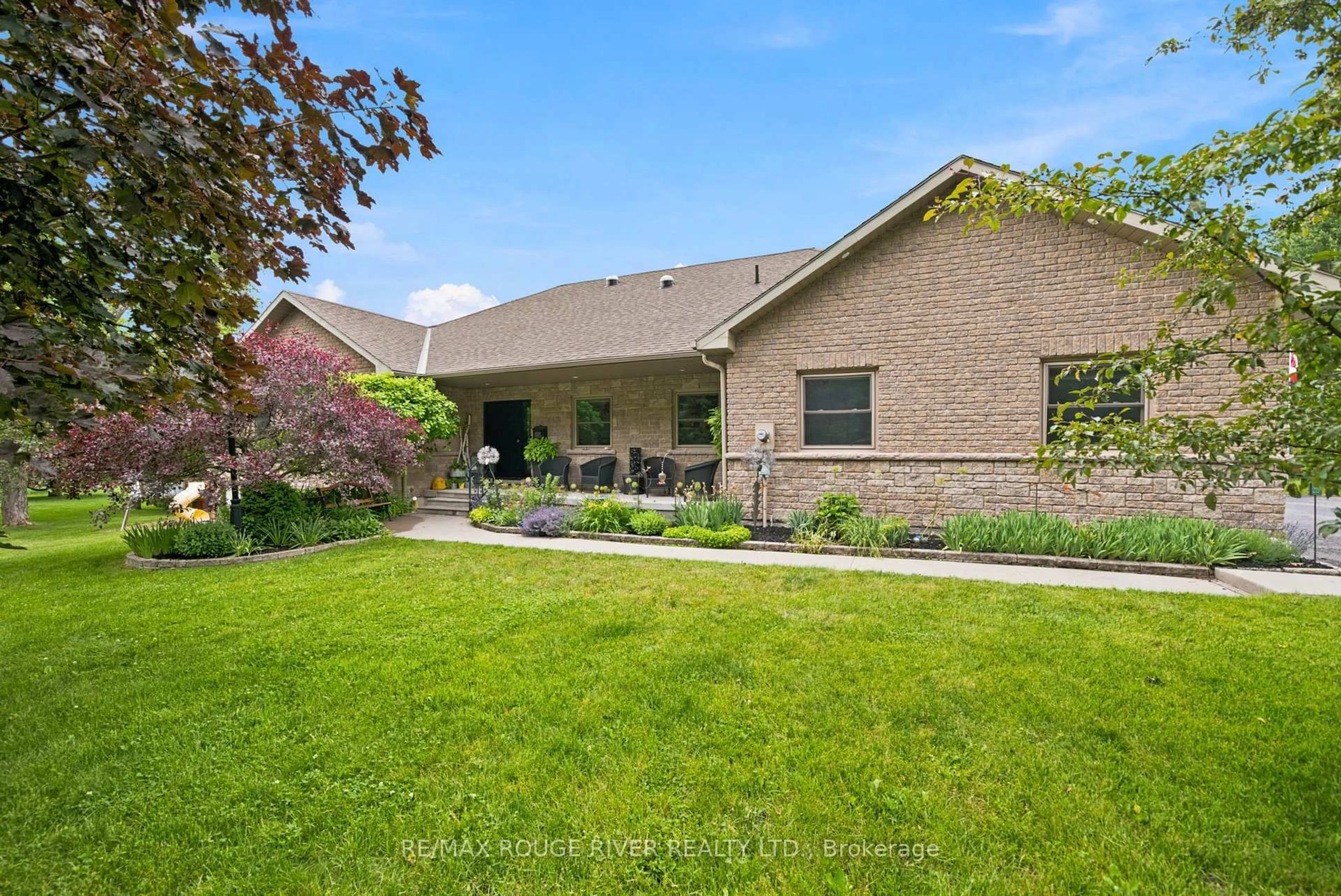 Home with brick exterior material, street for 9866 Ellis Rd, Hamilton Township Ontario K0K 1C0