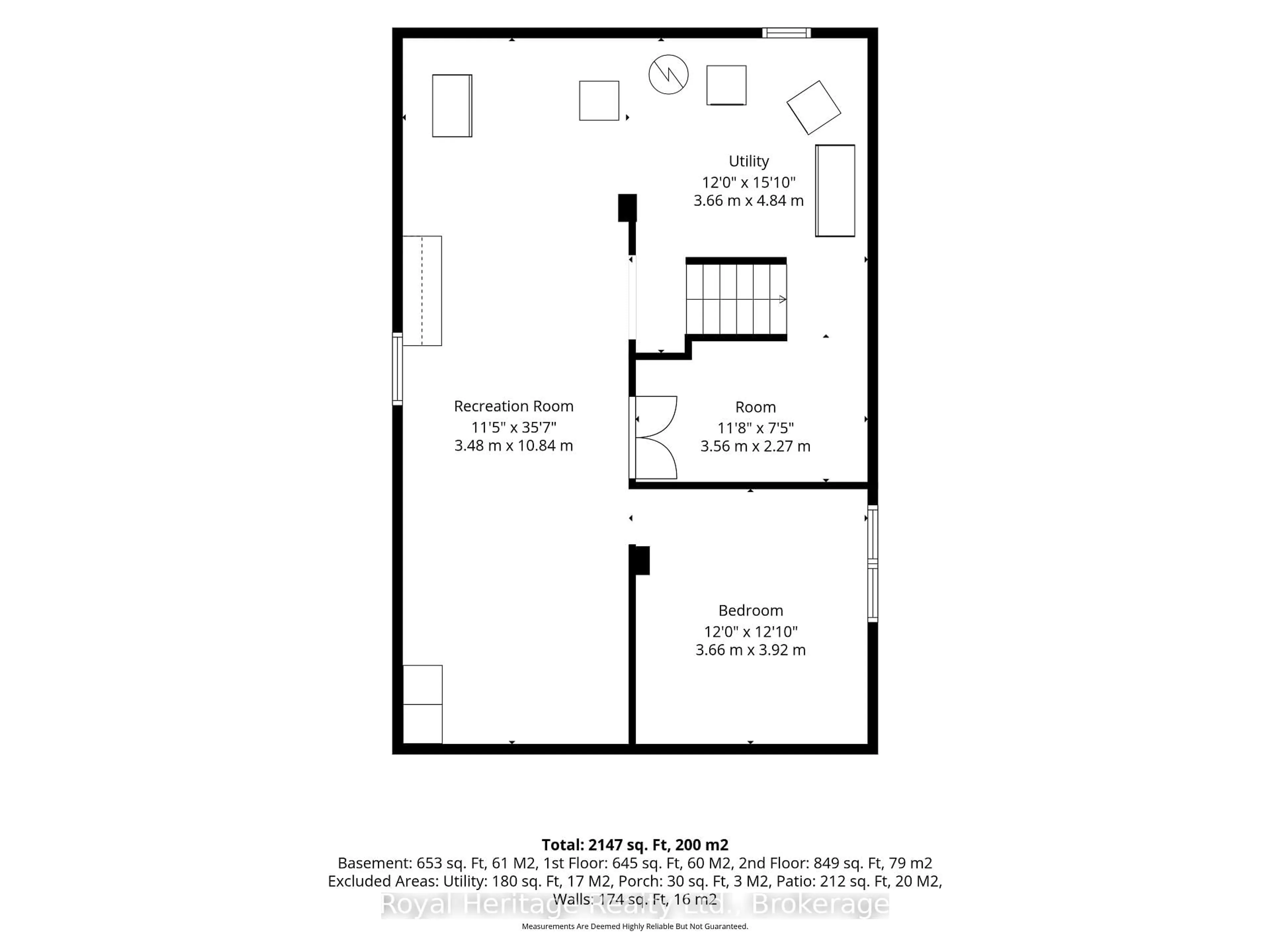 Floor plan for 8 Simmons St, Cramahe Ontario K0K 1S0