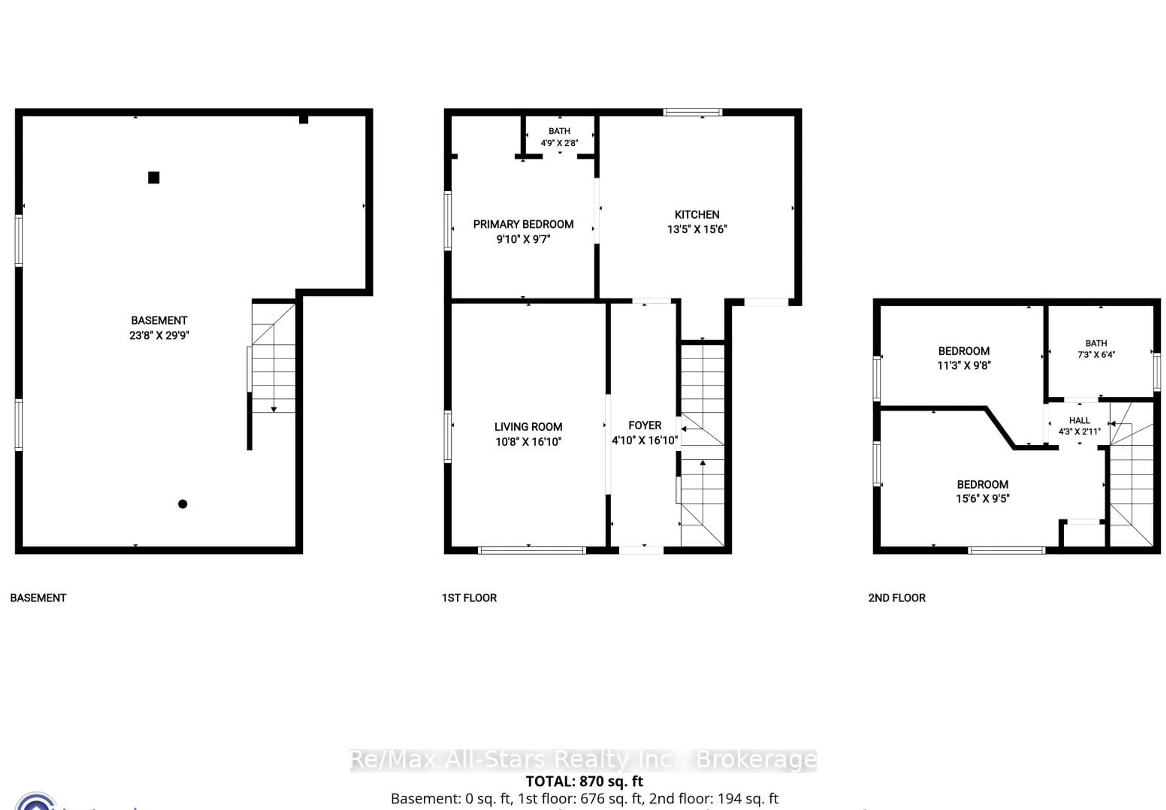 Floor plan for 96 Regent St, Kawartha Lakes Ontario K9V 3V4