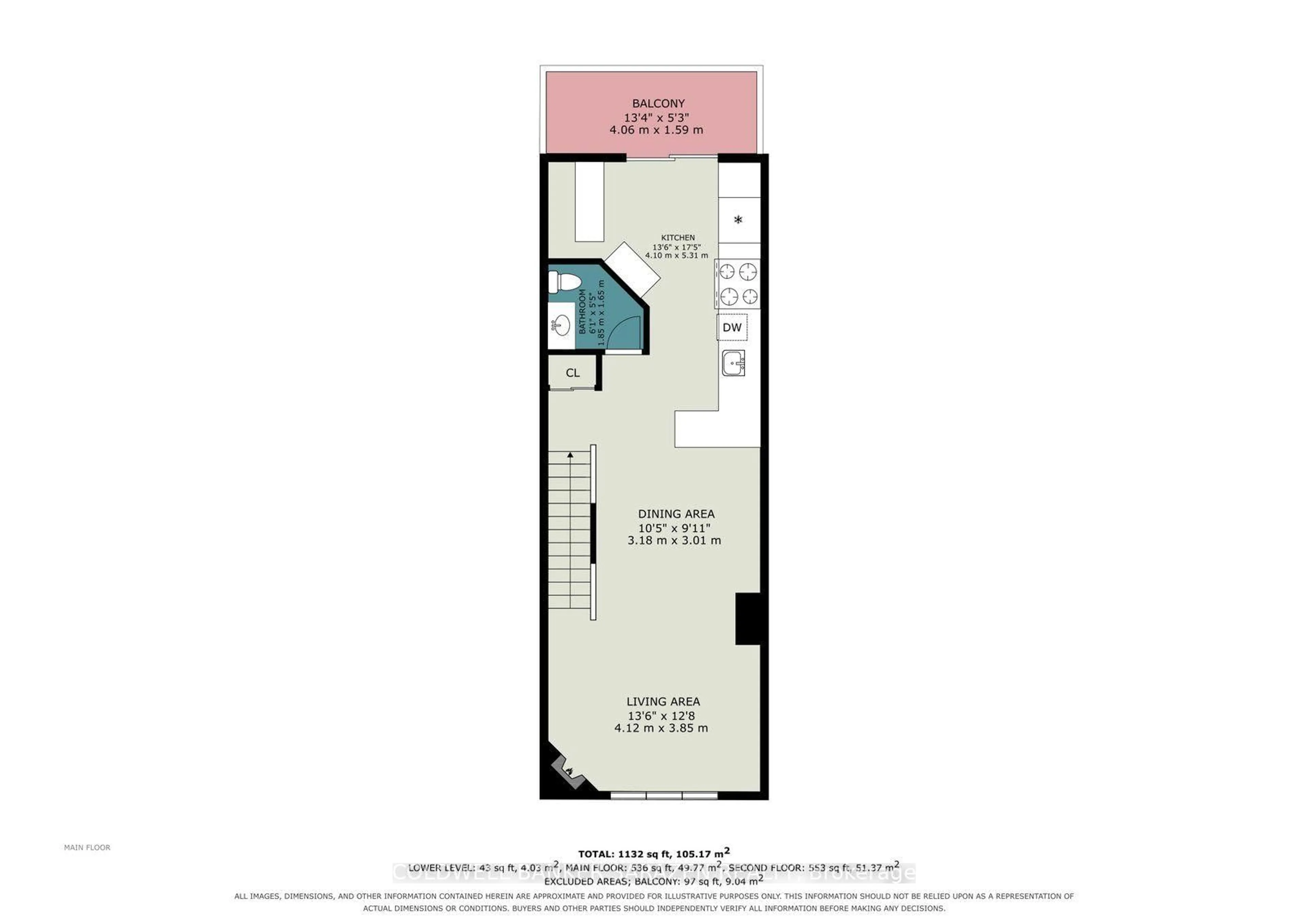 Floor plan for 282 Cresthaven Dr #11, Ottawa Ontario K2G 6W4