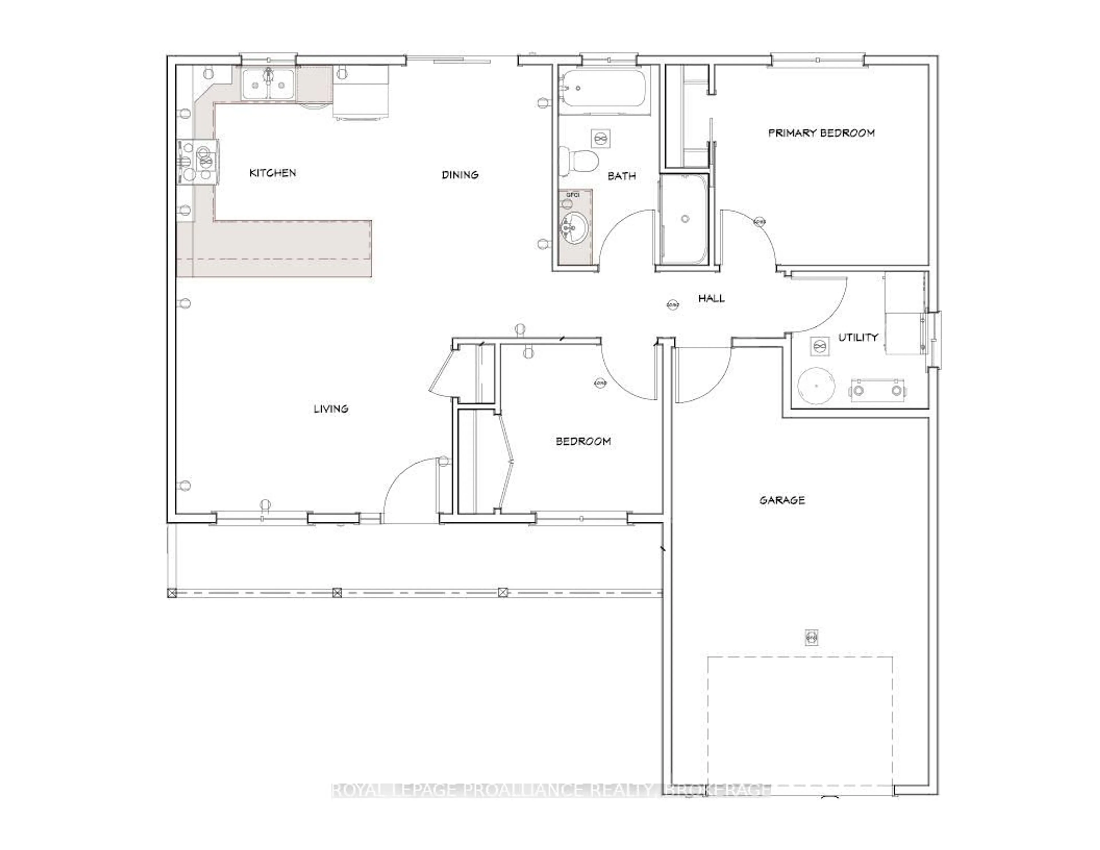 Floor plan for PT LT 37 McGarvey Rd, Inverary Ontario K0H 1X0