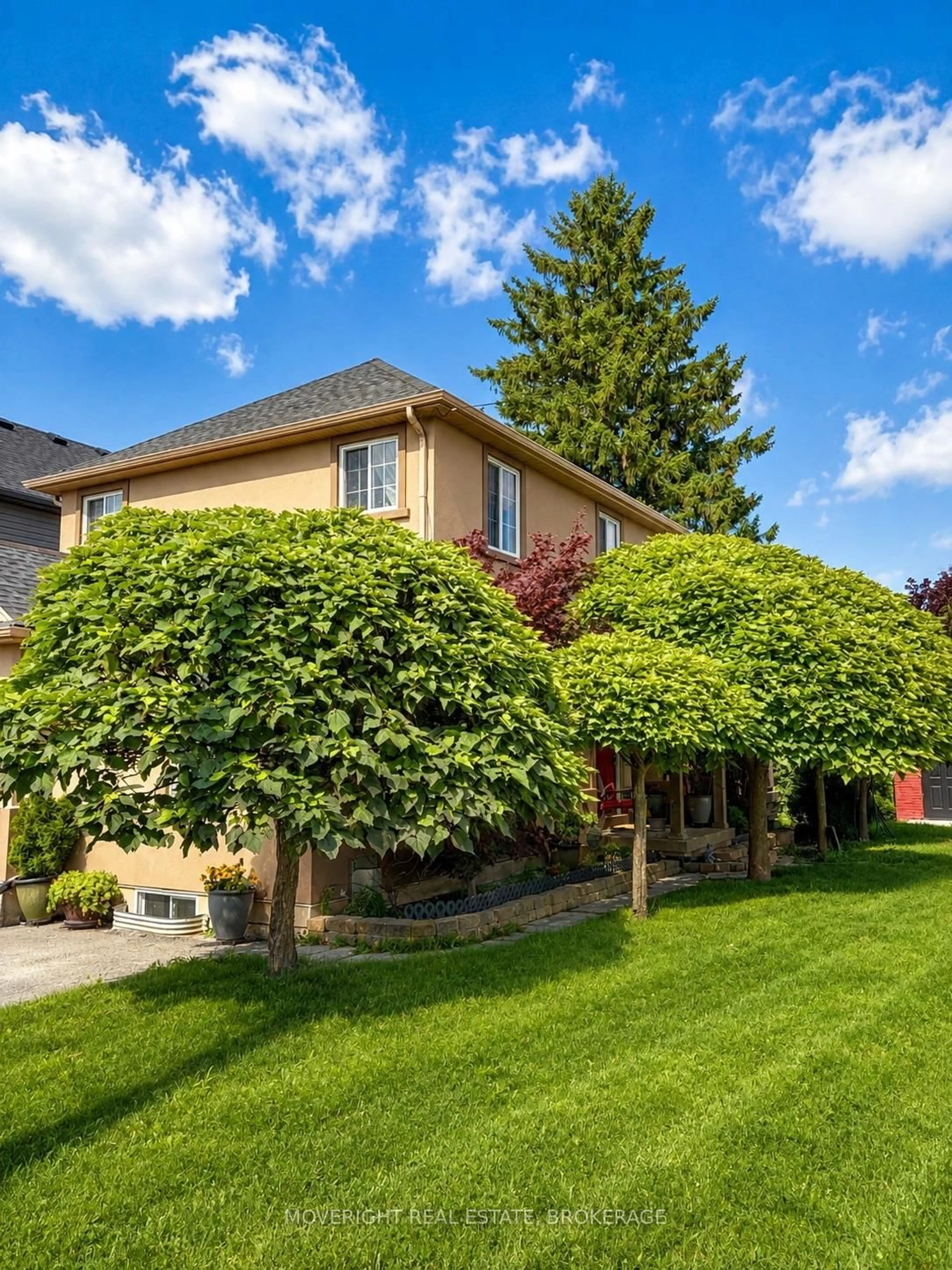 Home with brick exterior material, street for 2 Leeson St, St. Catharines Ontario L2V 2R3