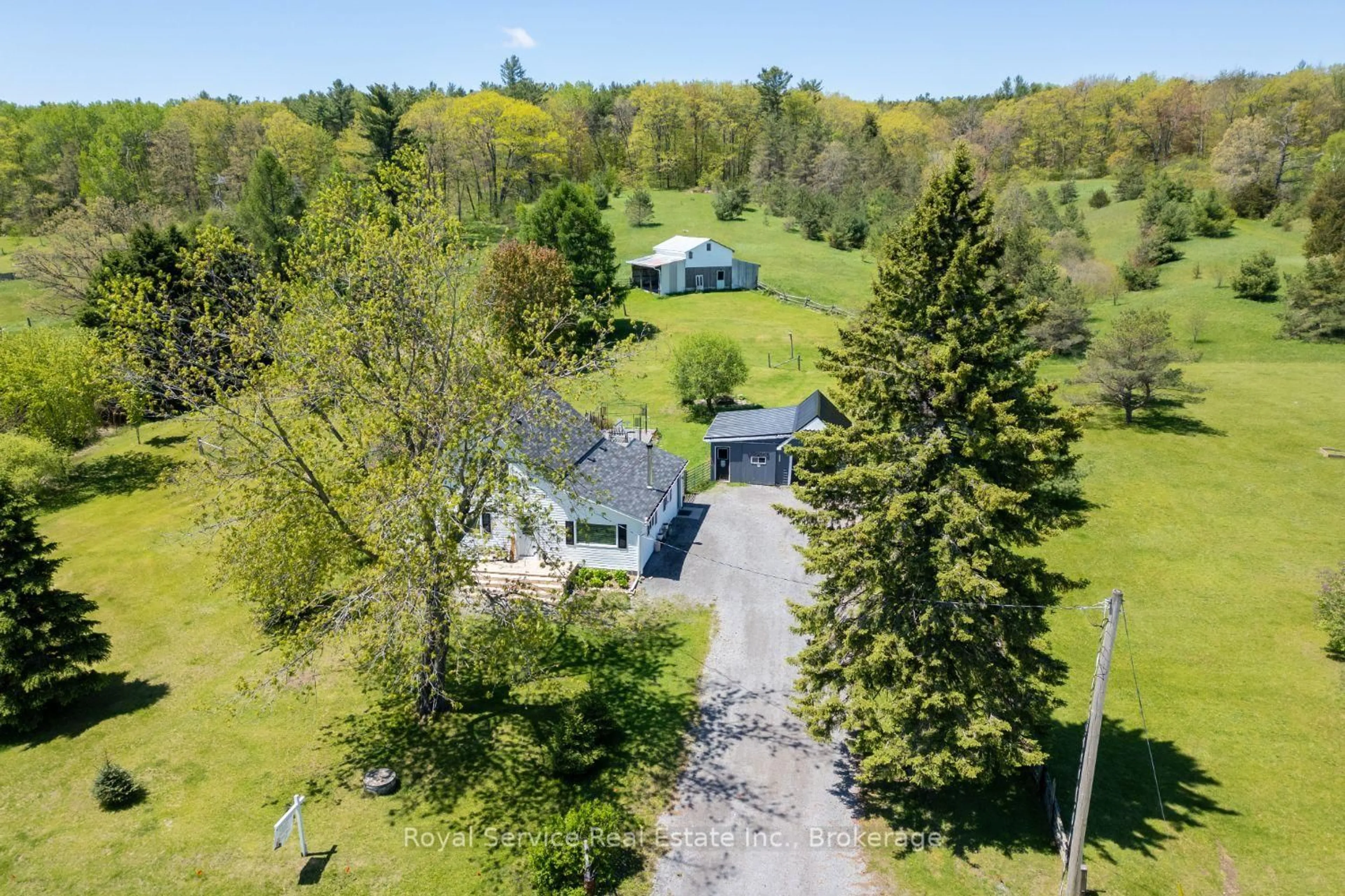 A pic from outside/outdoor area/front of a property/back of a property/a pic from drone, unknown for 168 Elder Rd, Alnwick/Haldimand Ontario K0K 2X0