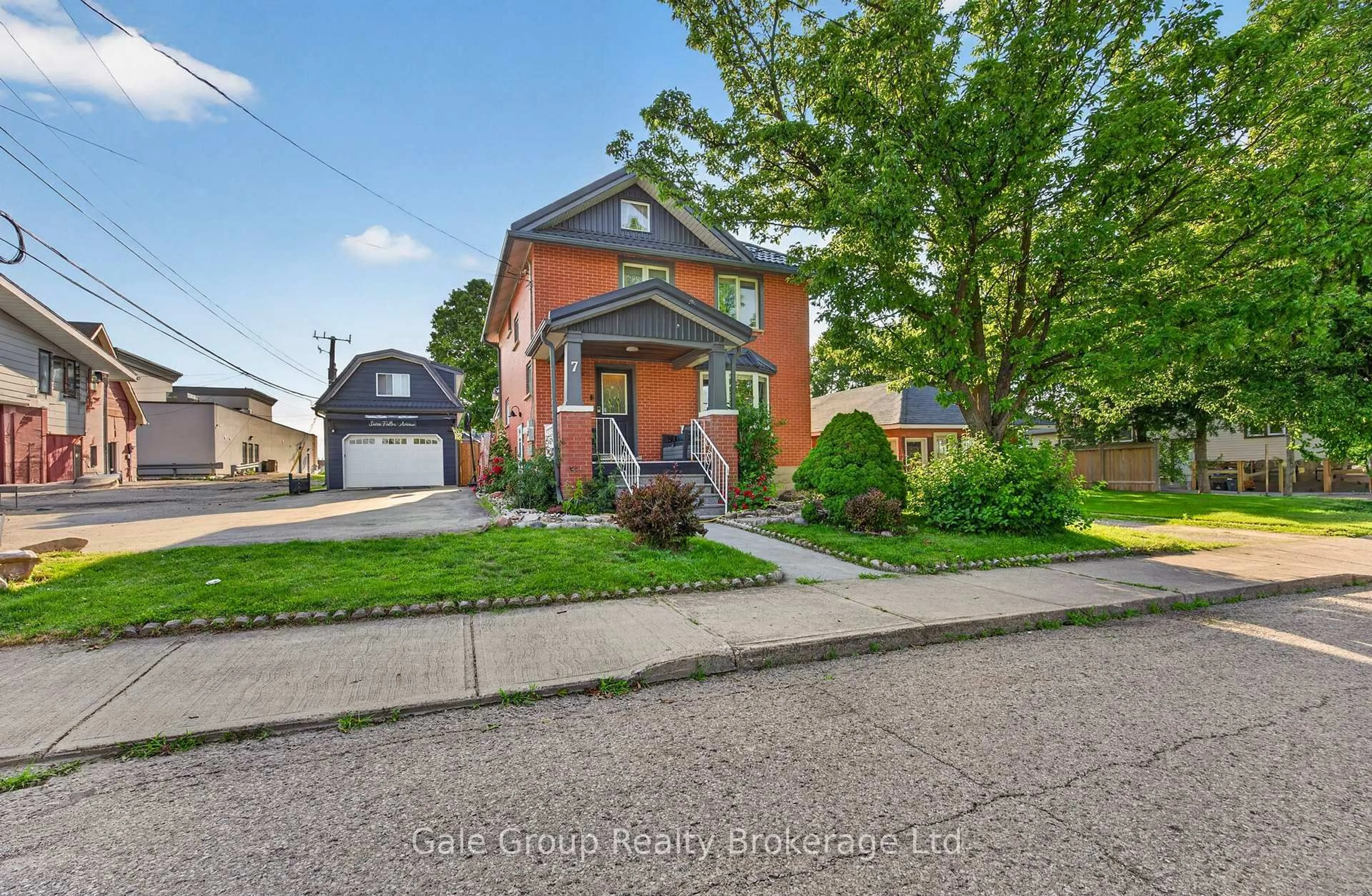 Home with brick exterior material, street for 7 Fidler Ave, Woodstock Ontario N4S 7J1
