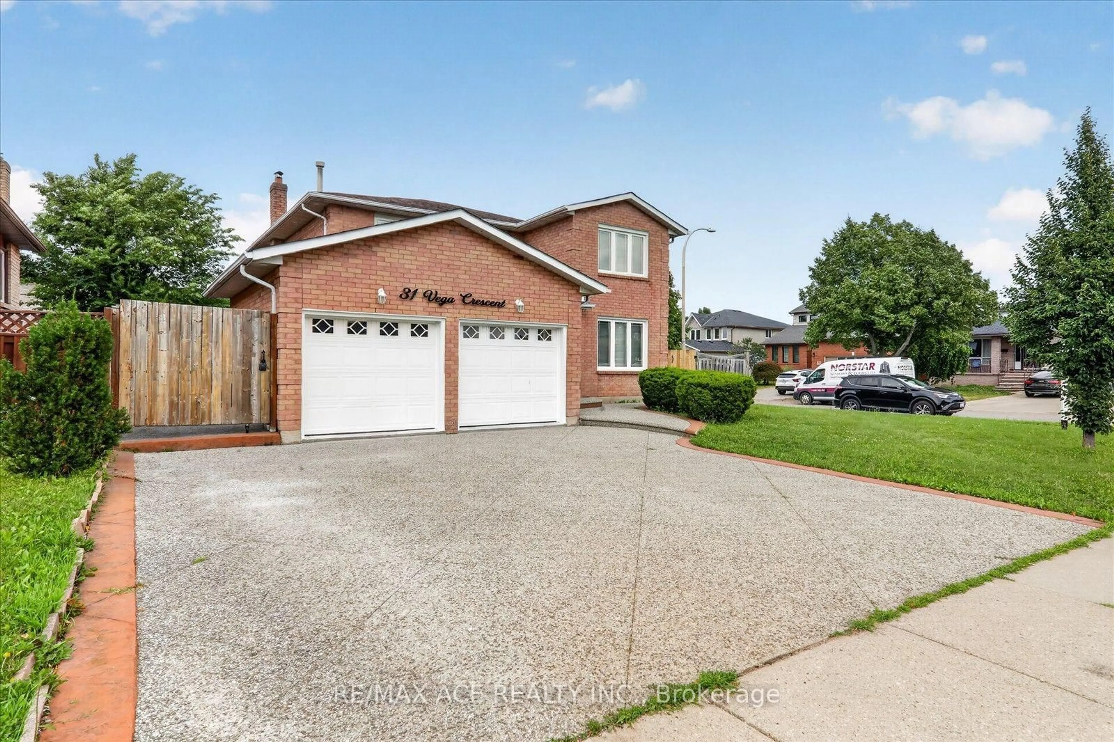 Home with brick exterior material, street for 31 Vega Cres, Hamilton Ontario L8E 4S6