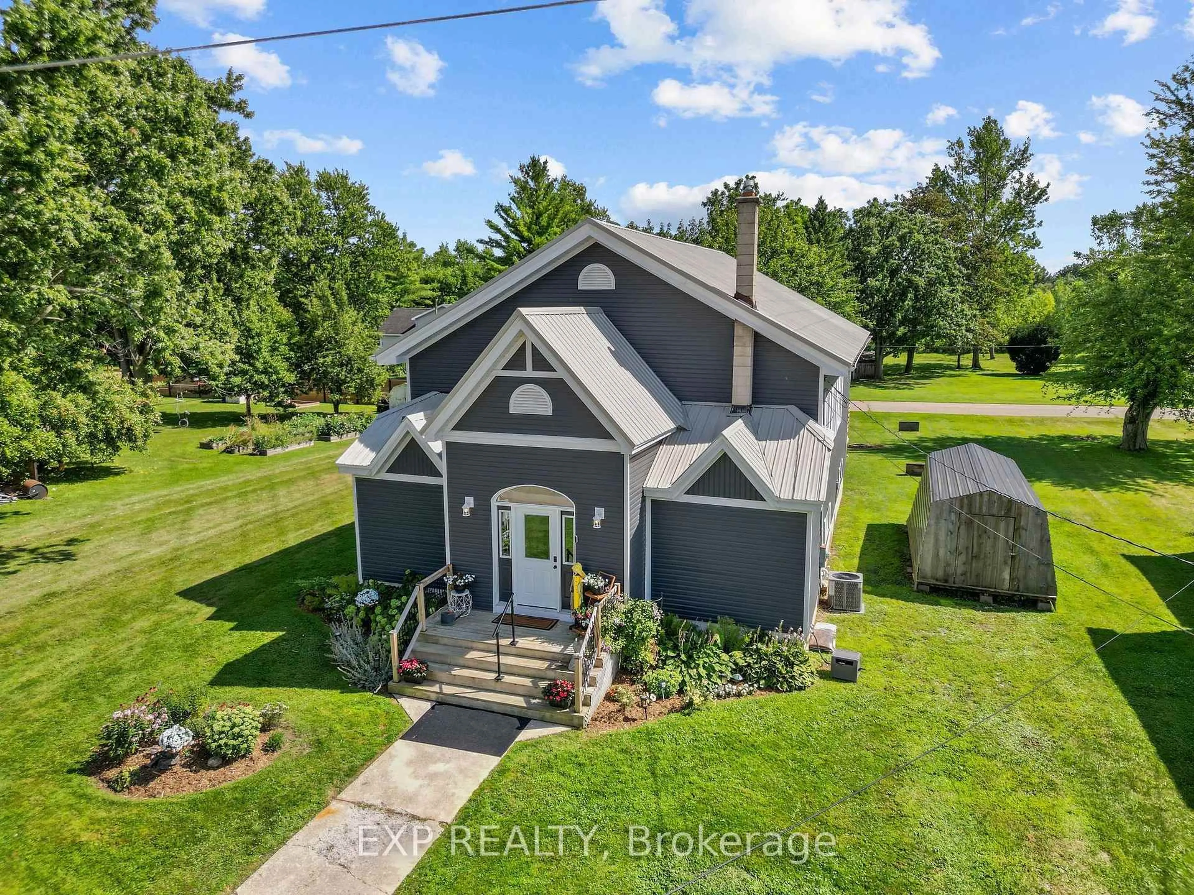 A pic from outside/outdoor area/front of a property/back of a property/a pic from drone, unknown for 51181 Broadway St, Malahide Ontario N0L 2J0