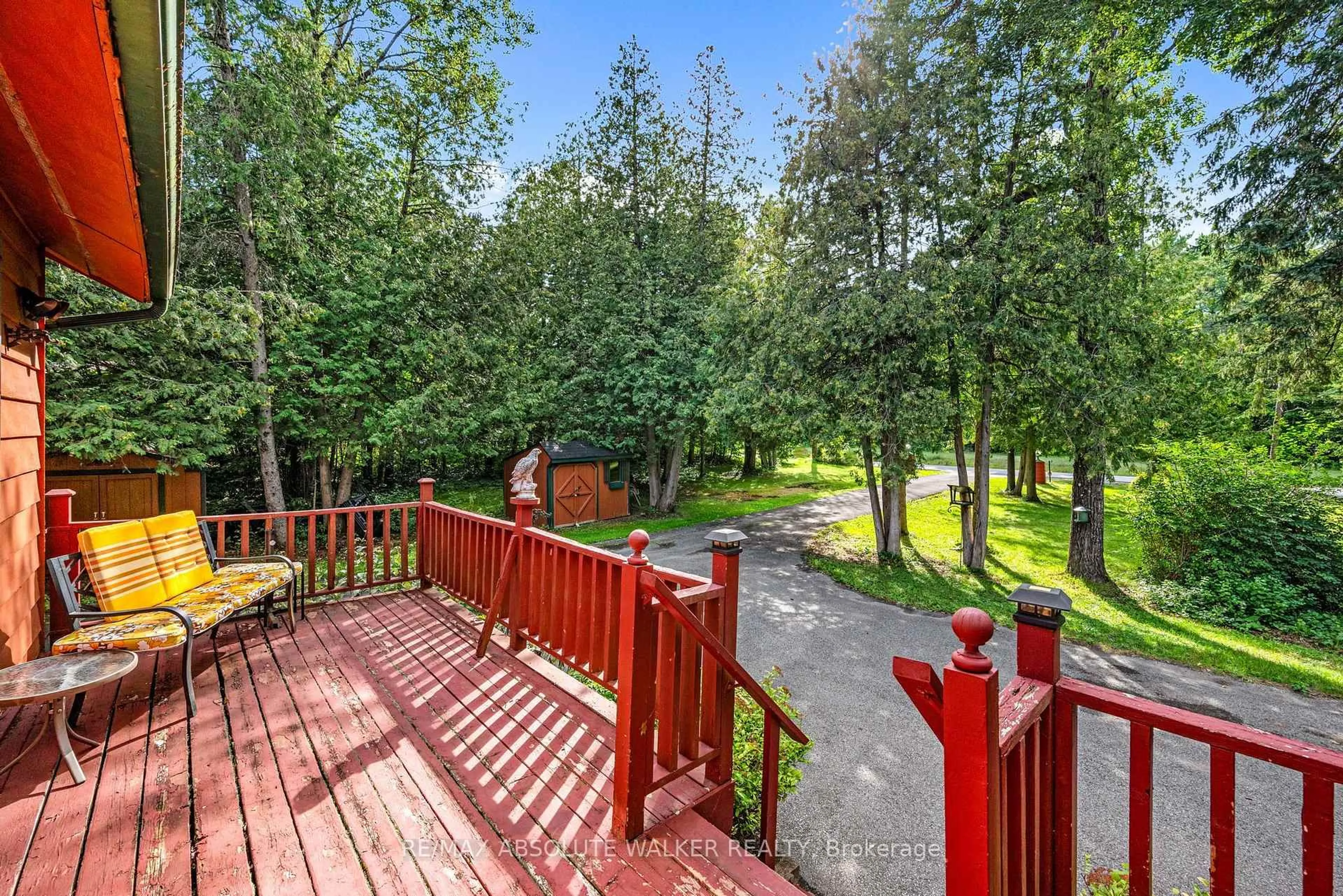 Patio, forest/trees view for 219 Deerwood Dr, Kinburn Ontario K0A 2H0