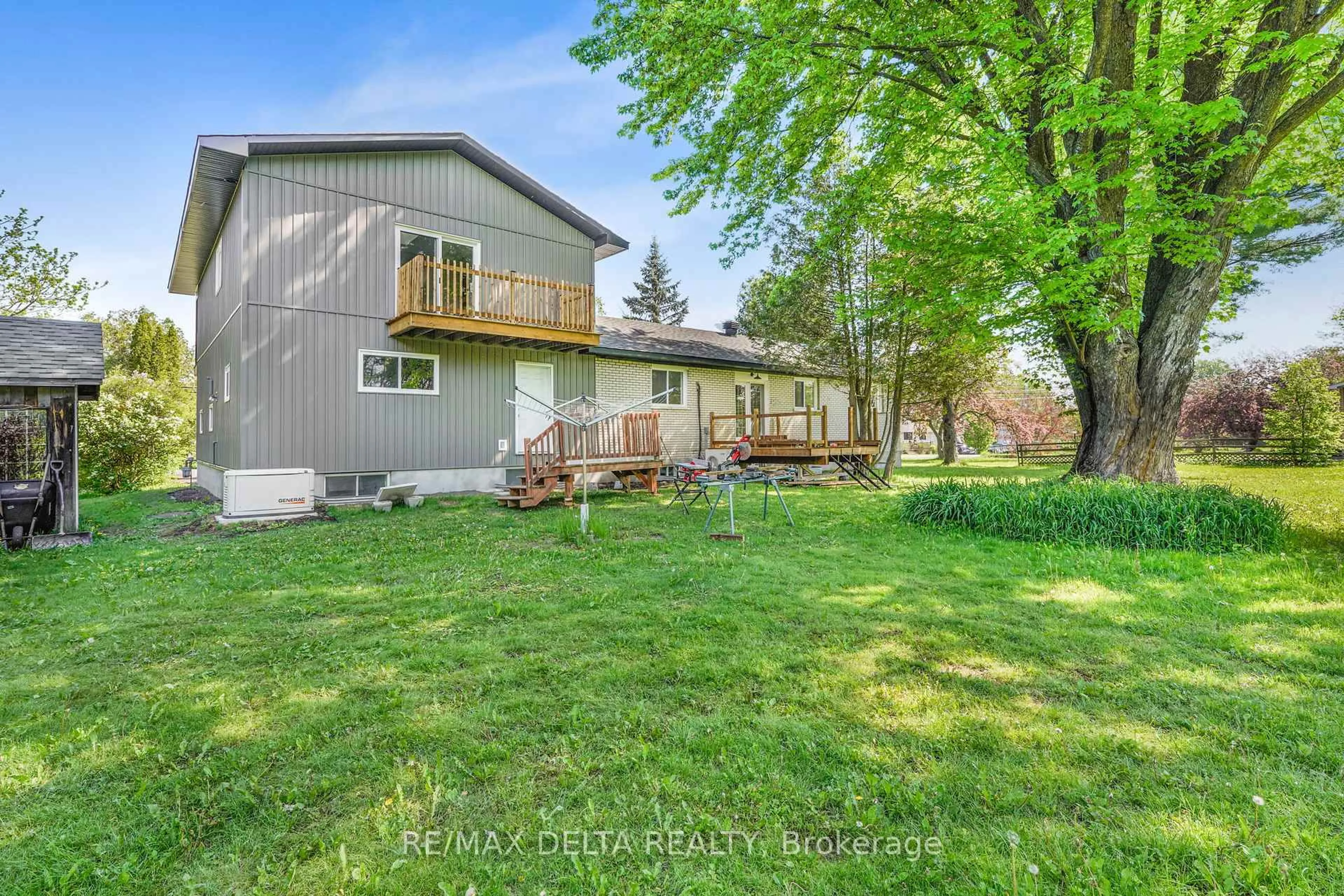 A pic from outside/outdoor area/front of a property/back of a property/a pic from drone, water/lake/river/ocean view for 3558 Principale St, Alfred and Plantagenet Ontario K0A 3K0