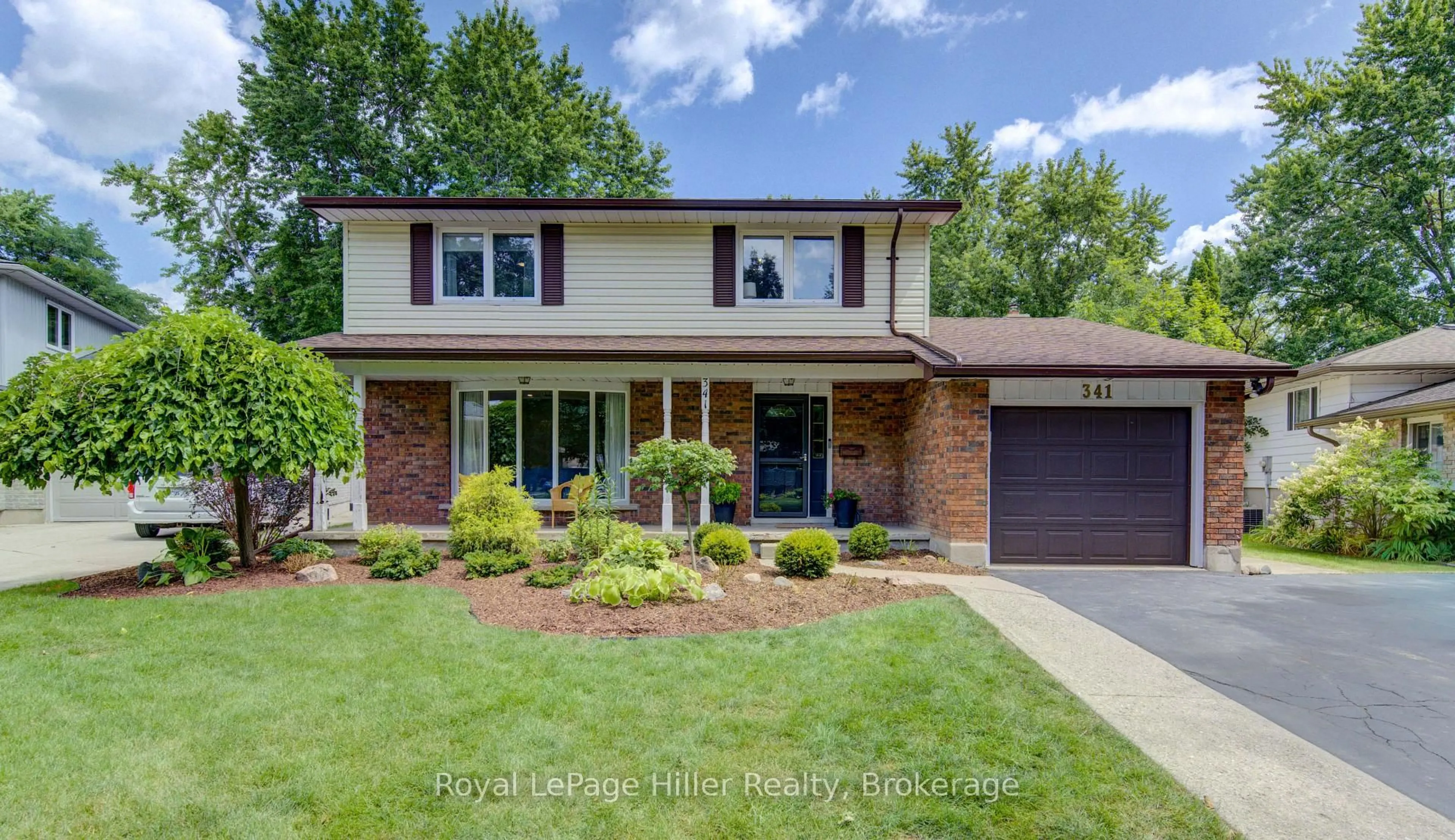 Home with brick exterior material, street for 341 Glendon Rd, Stratford Ontario N5A 5B8