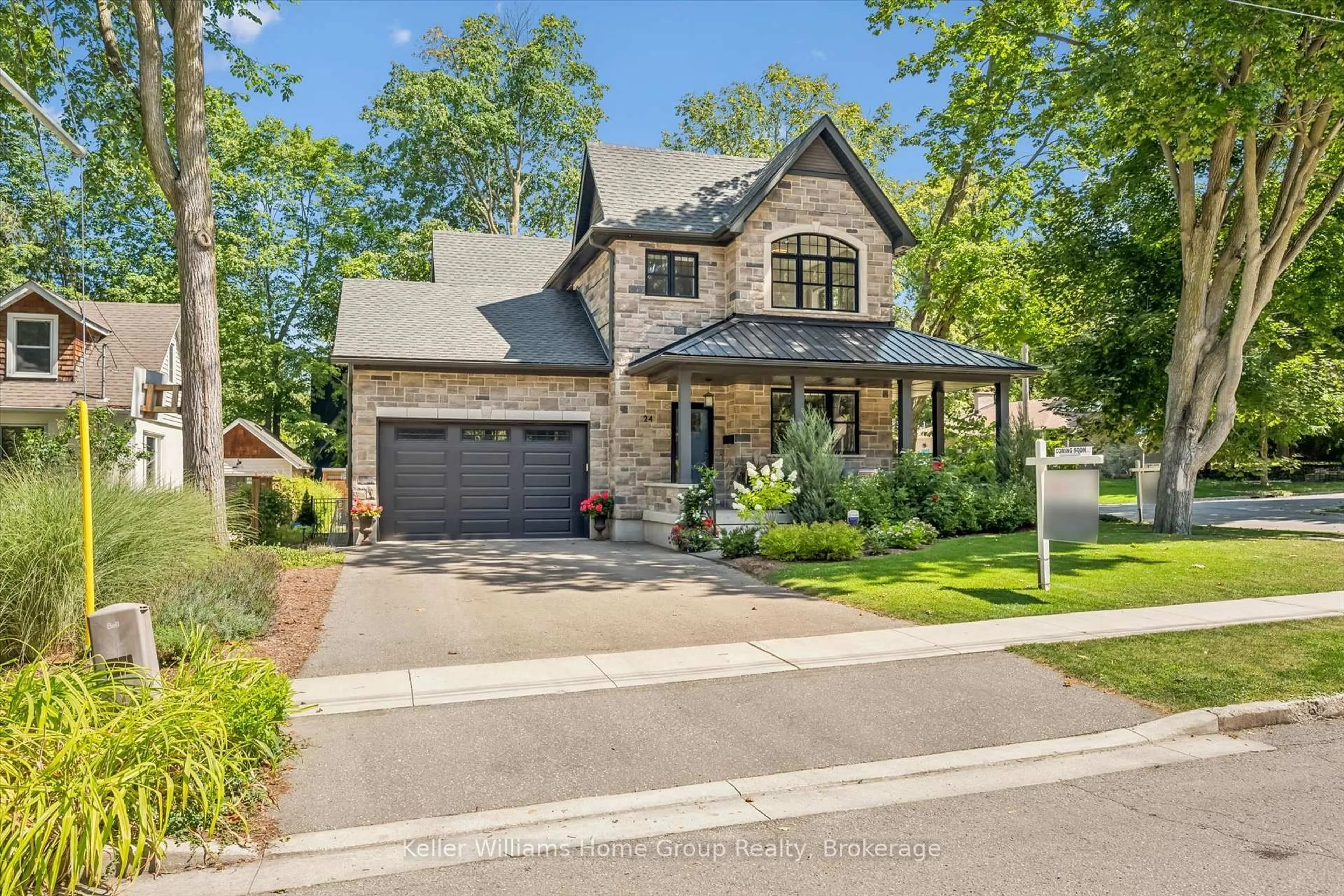 Home with brick exterior material, street for 24 FOREST HILL Dr, Guelph Ontario N1E 7C5