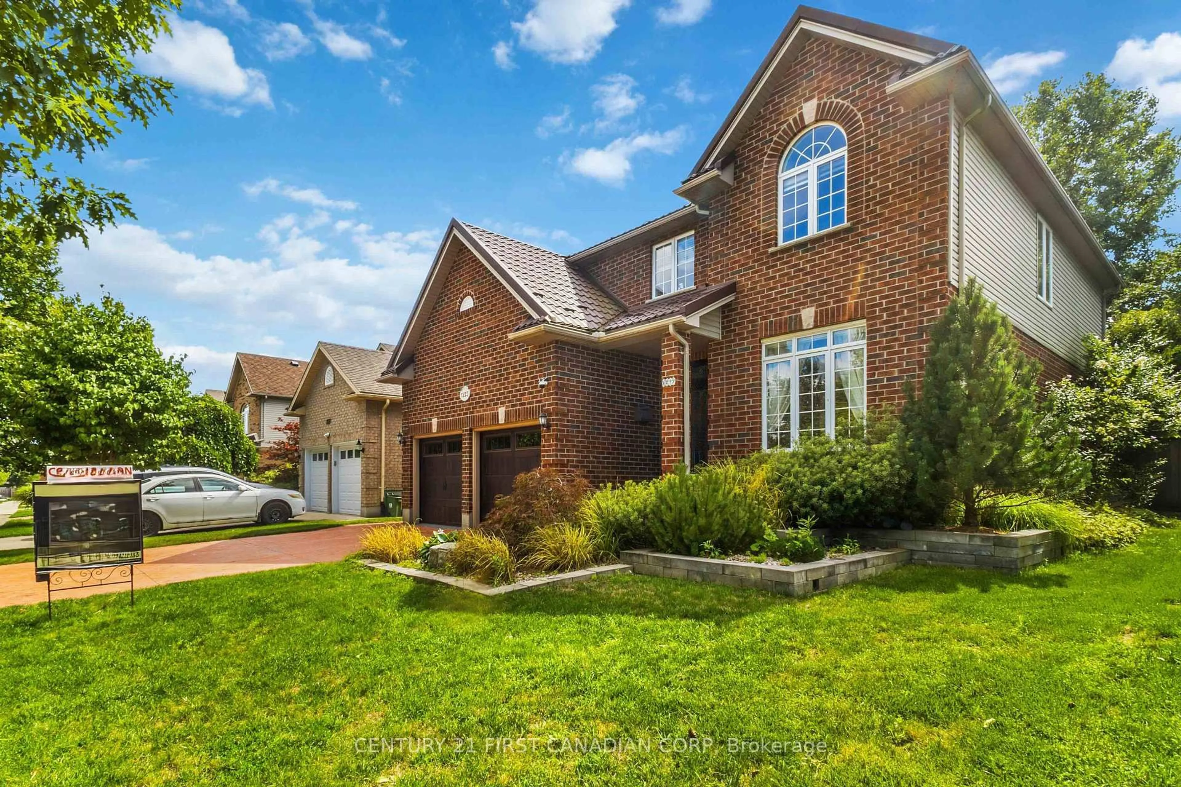 Home with brick exterior material, street for 1223 Thornley St, London South Ontario N6K 4V3