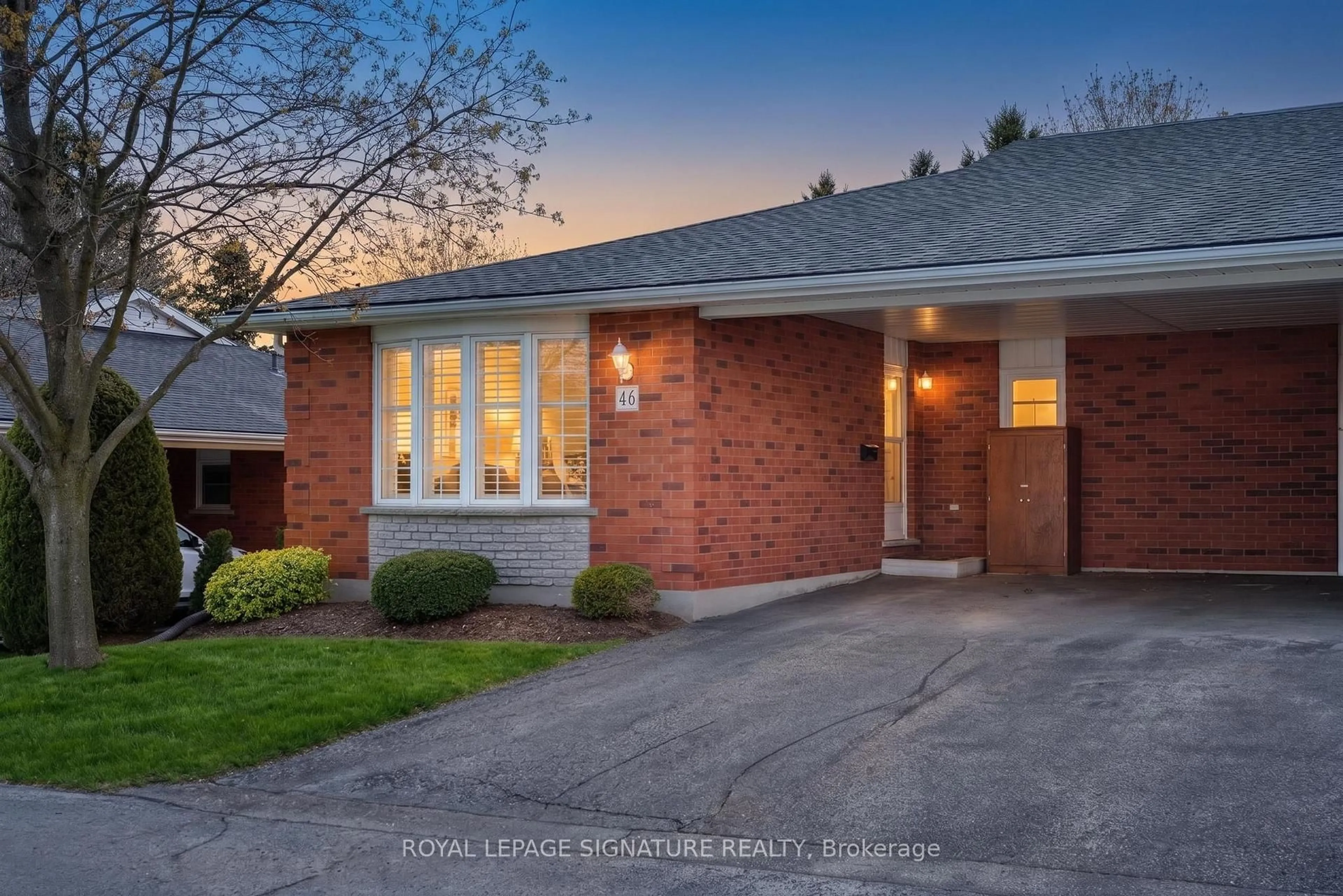 Home with brick exterior material, street for 175 Victoria St #46, Norfolk Ontario N3Y 5L8