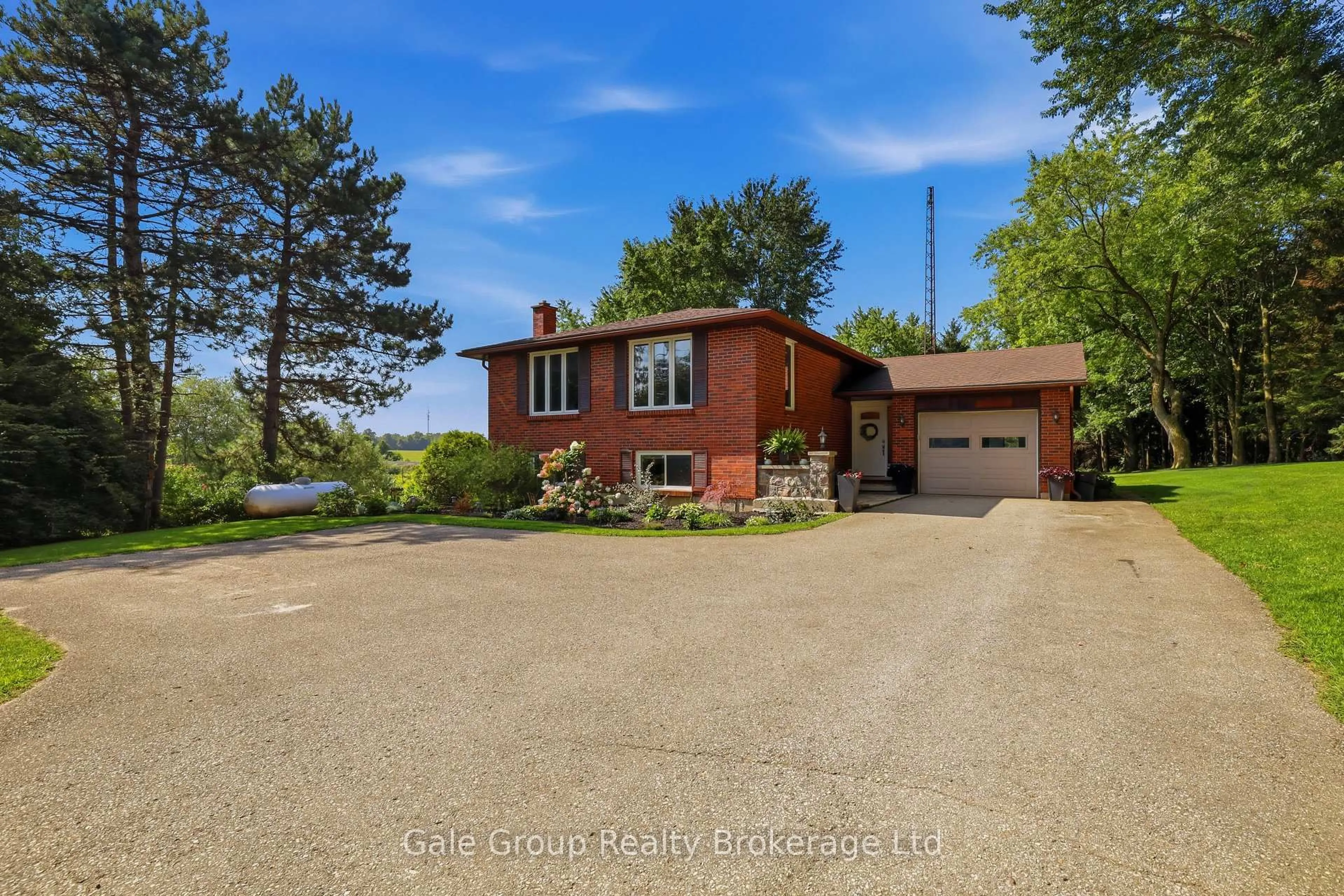 A pic from outside/outdoor area/front of a property/back of a property/a pic from drone, street for 235042 23rd Line, Zorra Ontario N0M 2M0