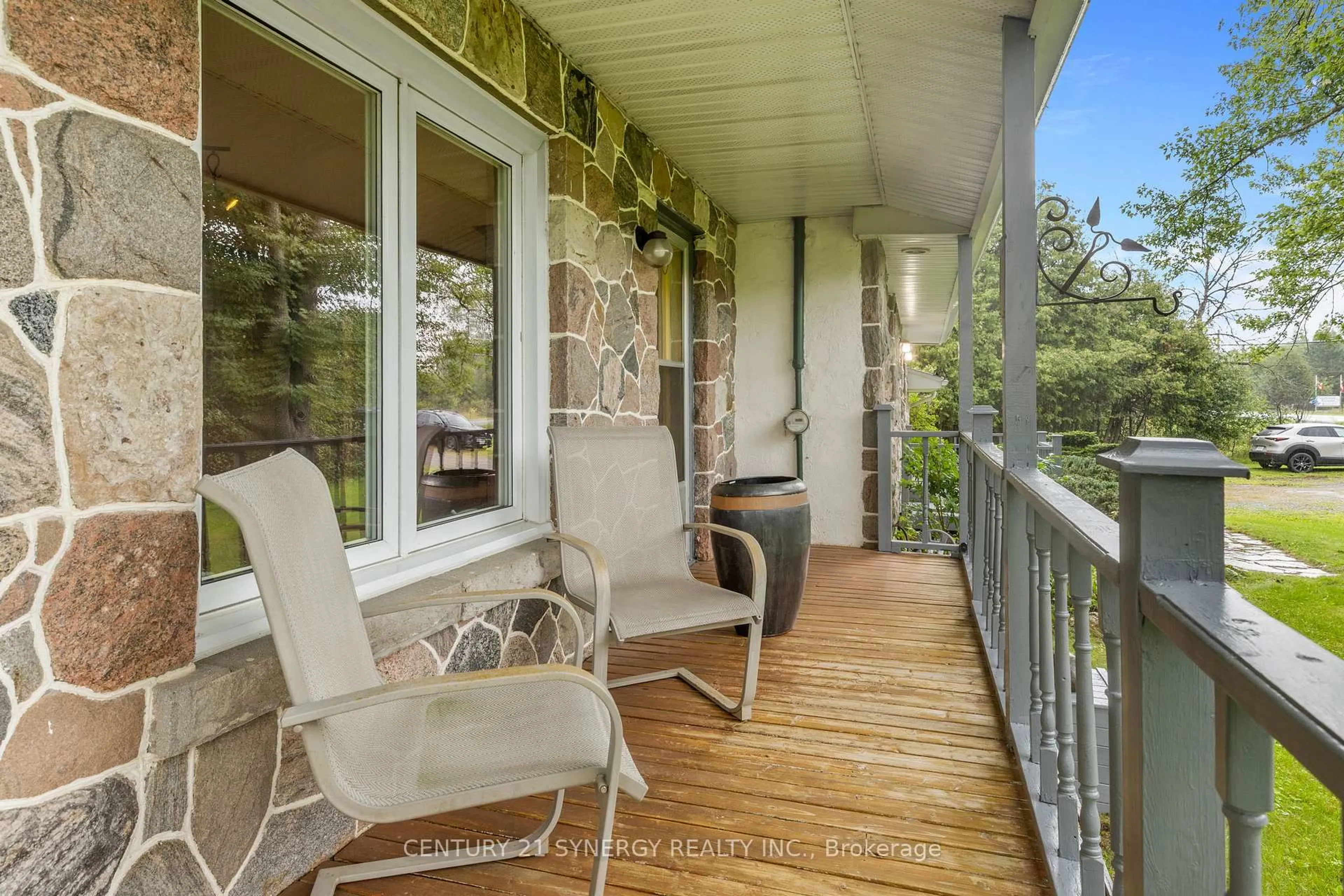 Balcony in the apartment, water/lake/river/ocean view for 8567 Franktown Rd, Ashton Ontario K0A 1B0