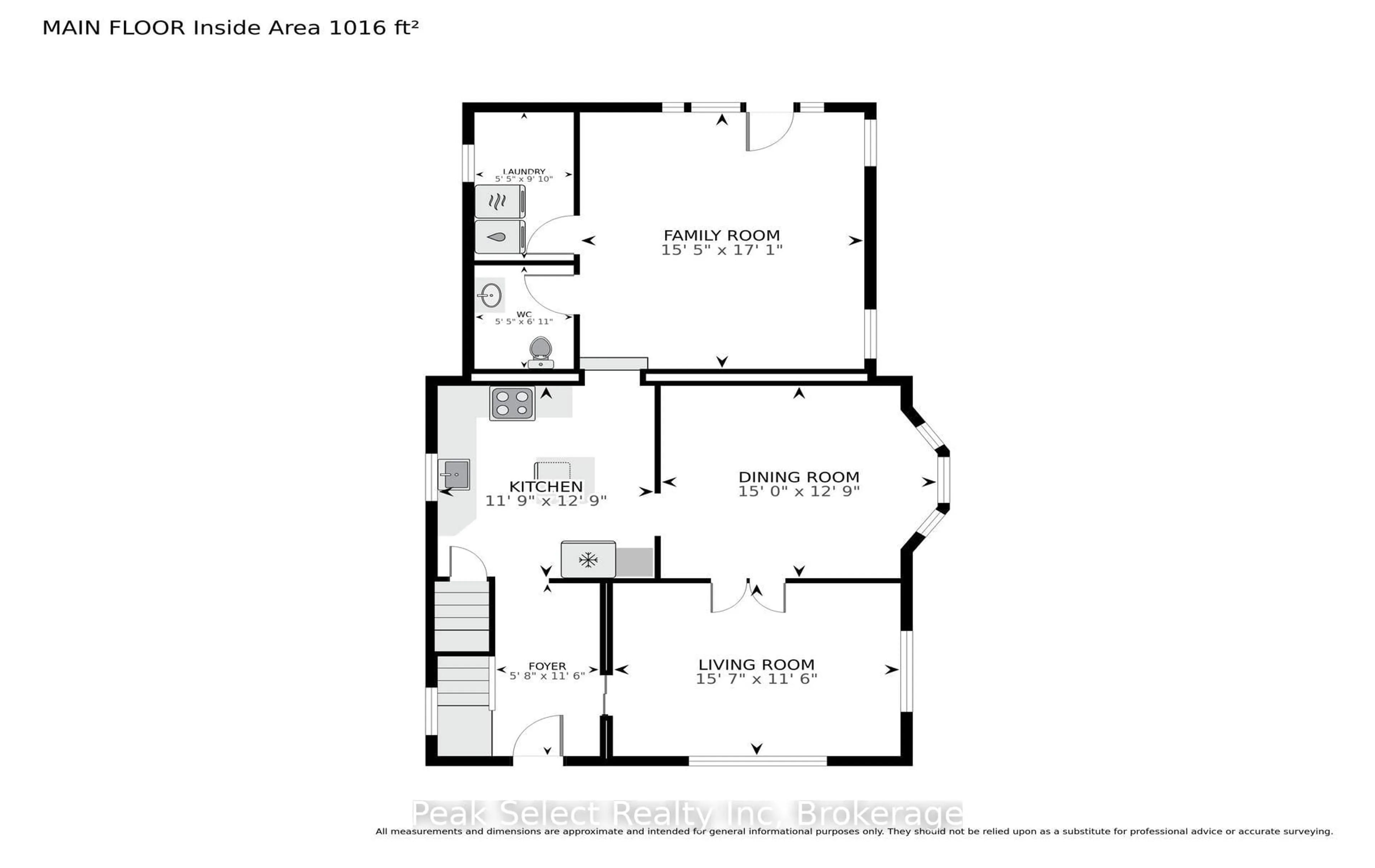 Floor plan for 318 Elizabeth St, St. Marys Ontario N4X 1C8