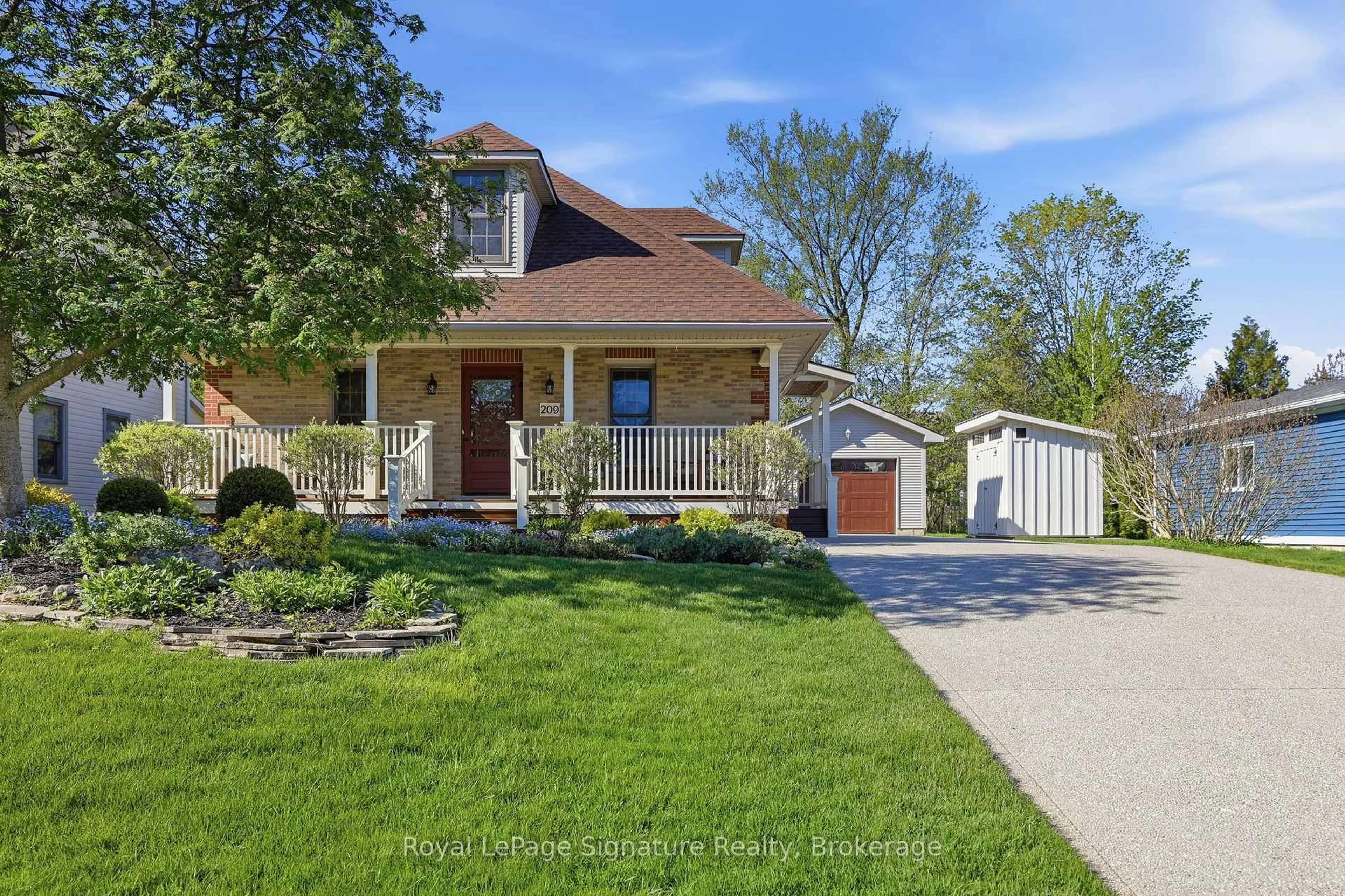 Home with brick exterior material, street for 209 Summerhill Rd, Saugeen Shores Ontario N0H 2L0