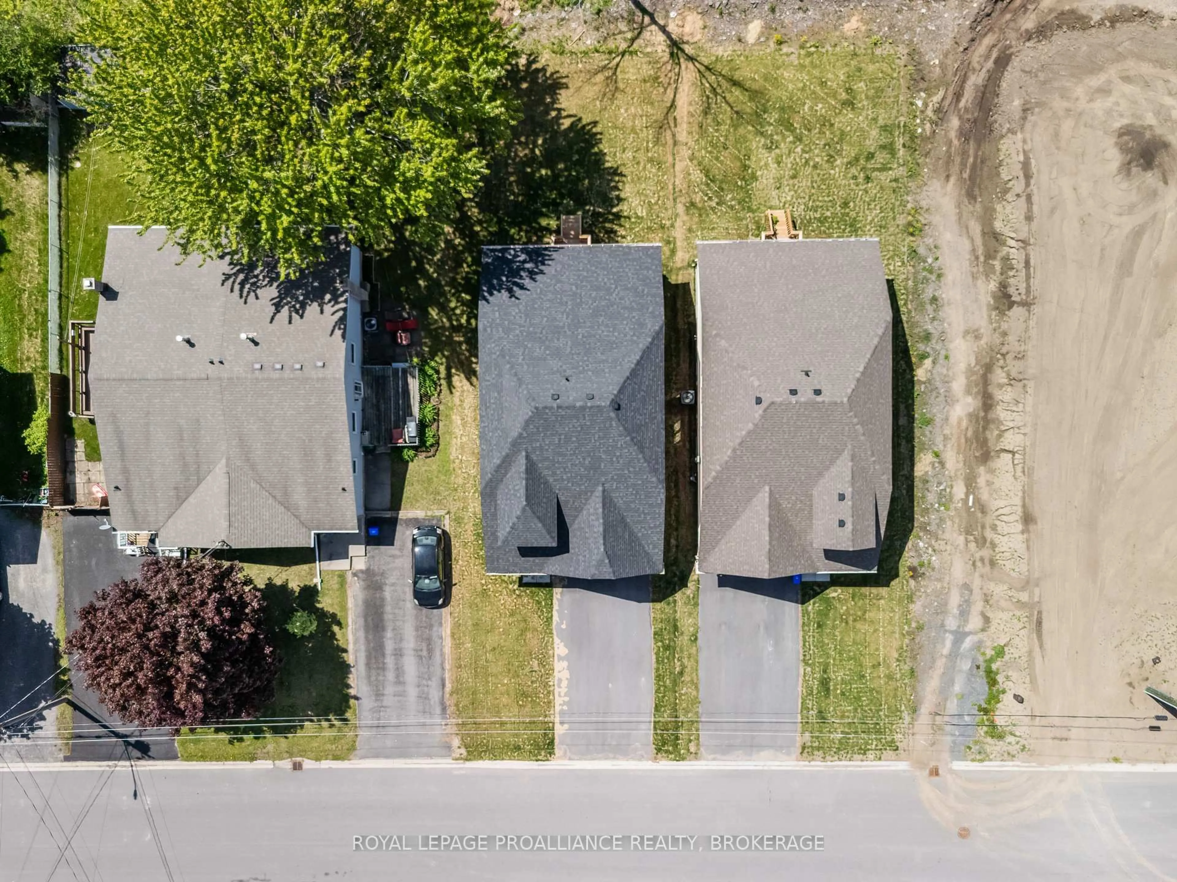 A pic from outside/outdoor area/front of a property/back of a property/a pic from drone, street for 165 Purdy Rd, Bath Ontario K0H 1G0