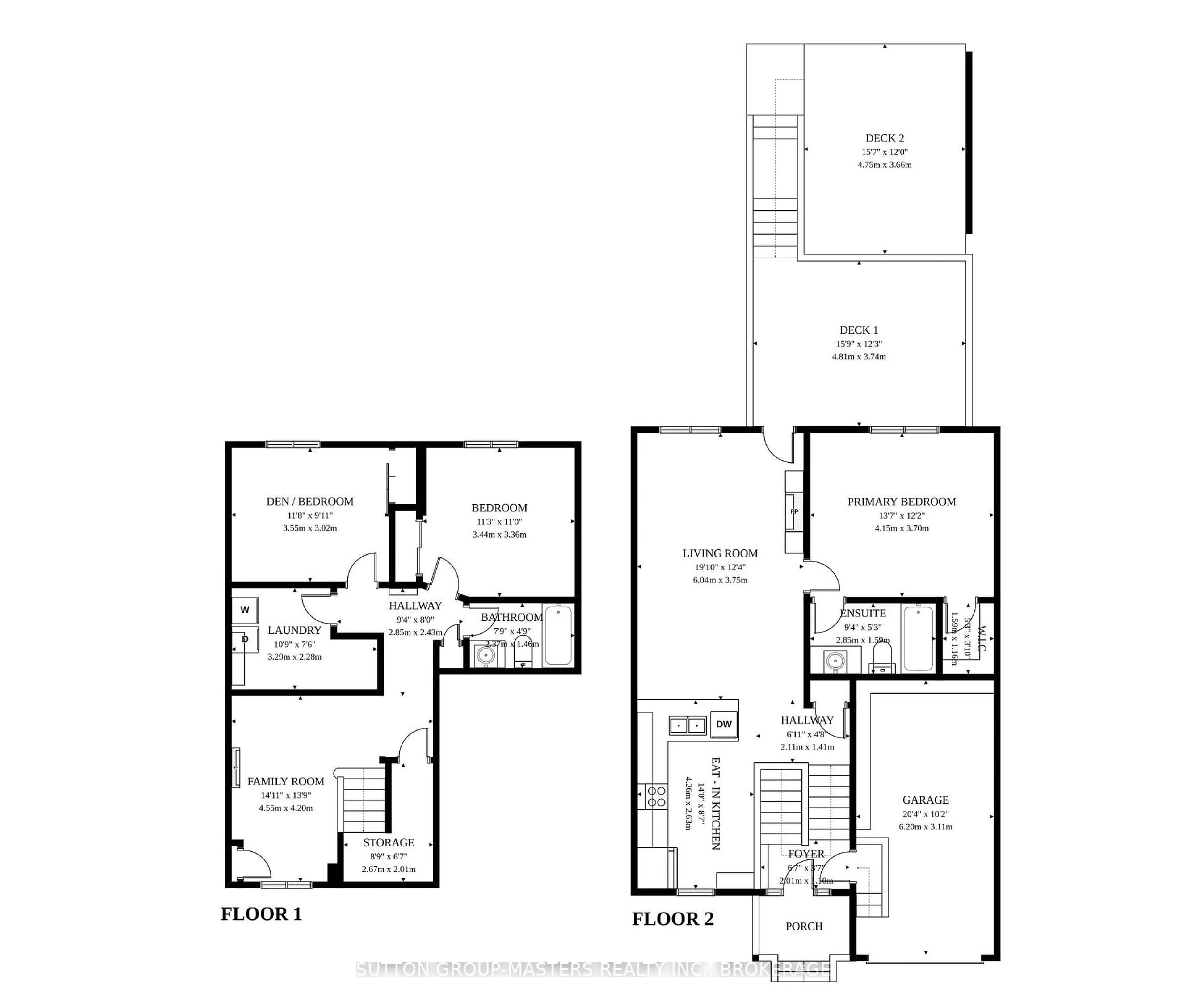 Floor plan for 168 Britannia Cres, Bath Ontario K0H 1G0