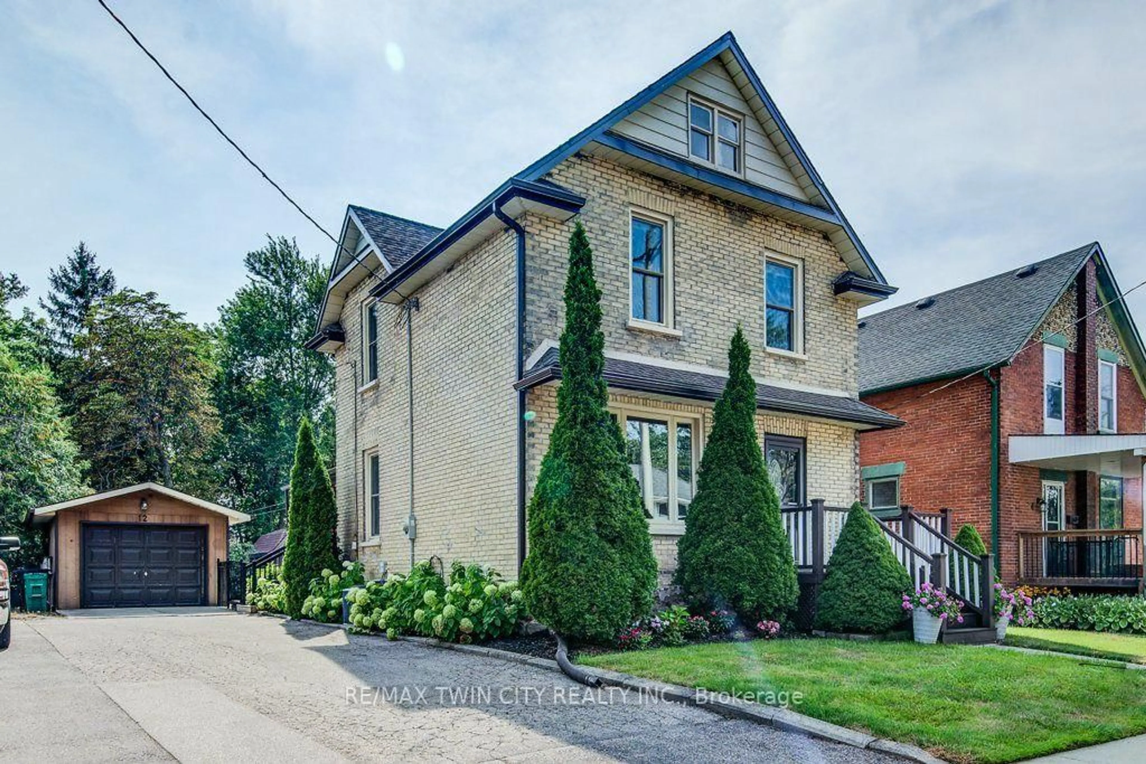 Home with brick exterior material, street for 12 Queen Mary St, Wilmot Ontario N3A 2C2