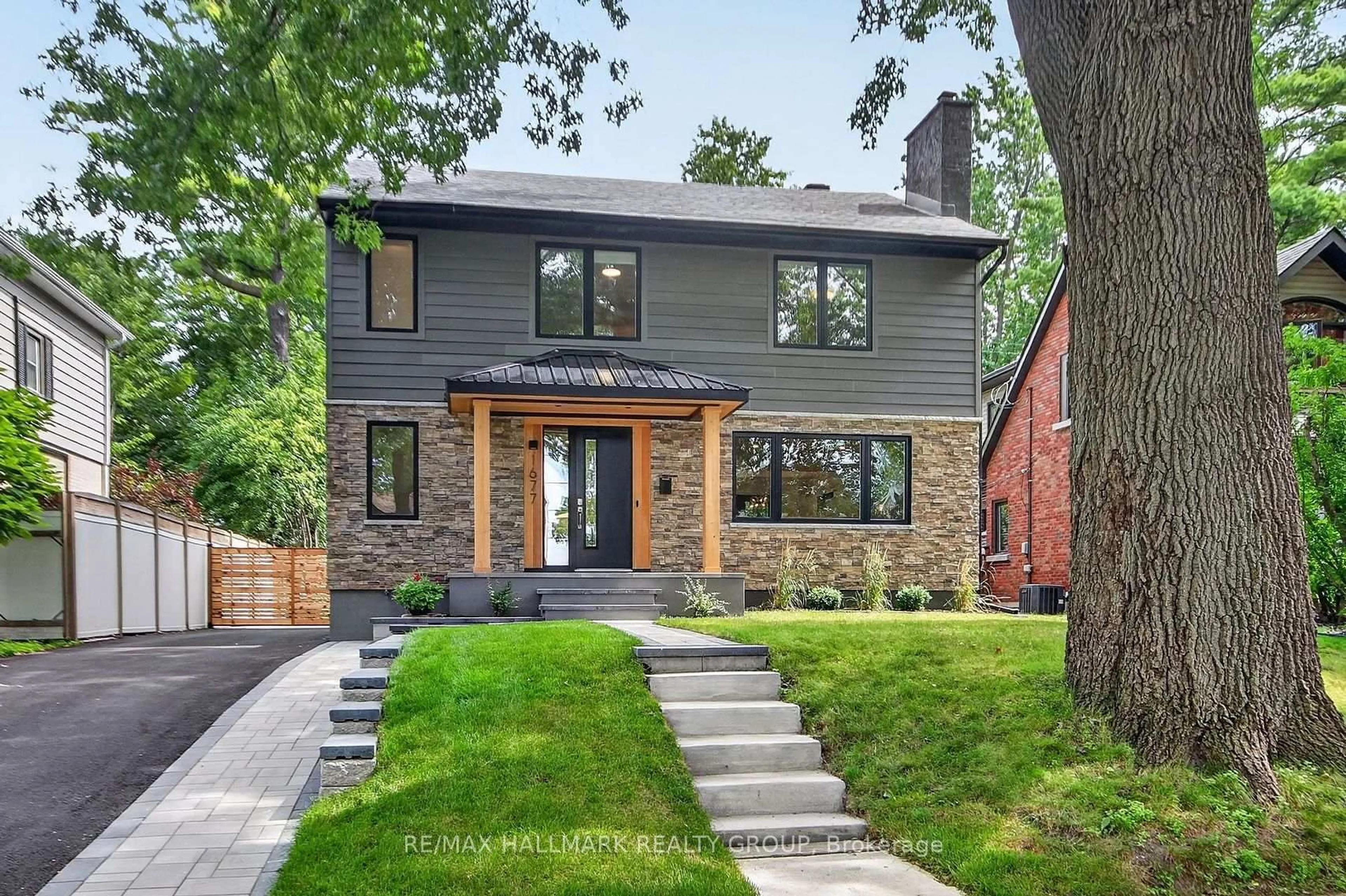 Home with brick exterior material, street for 1677 Abbey Rd, Ottawa Ontario K1G 0H4