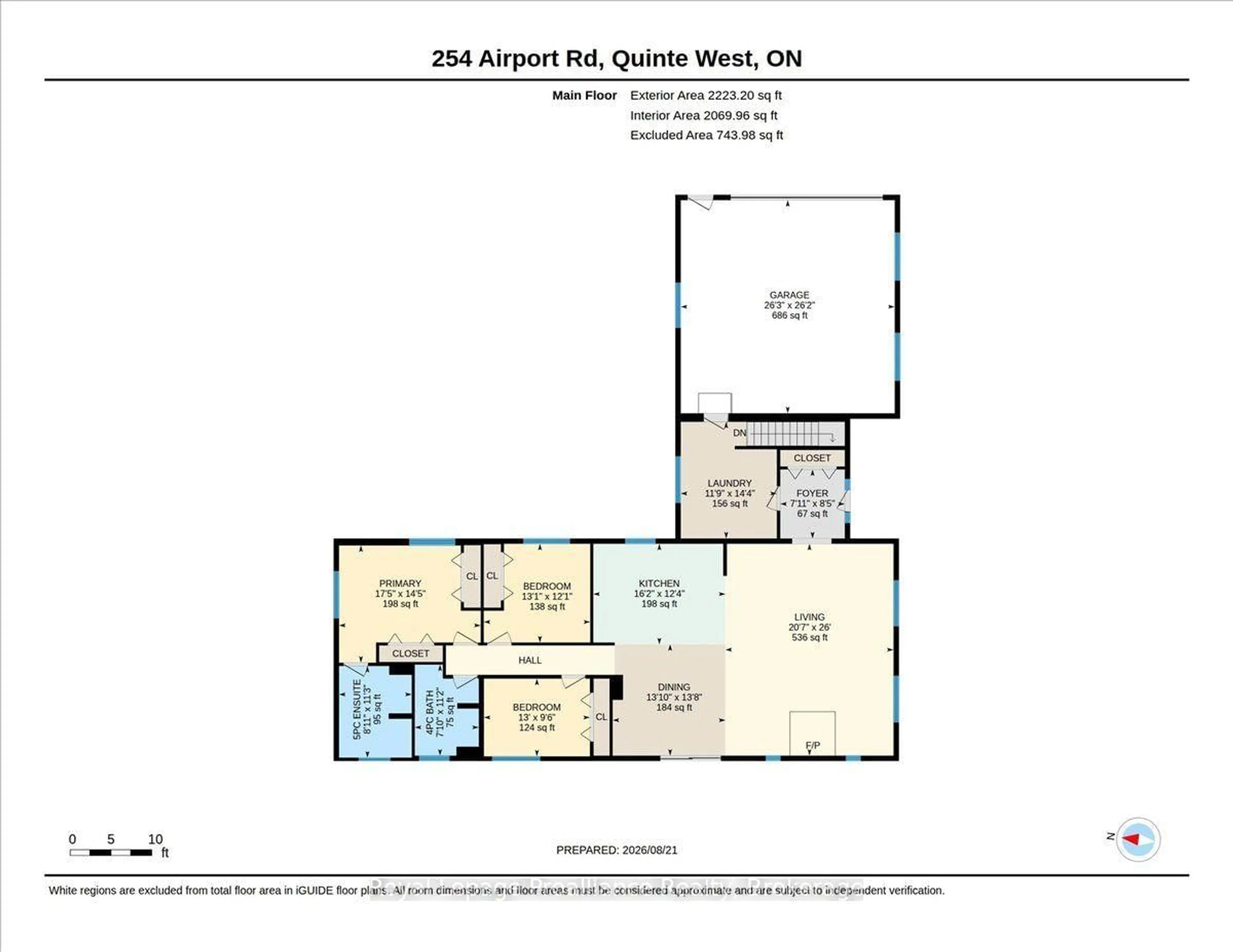 Floor plan for 254 Airport Rd, Stirling Ontario K0K 3E0