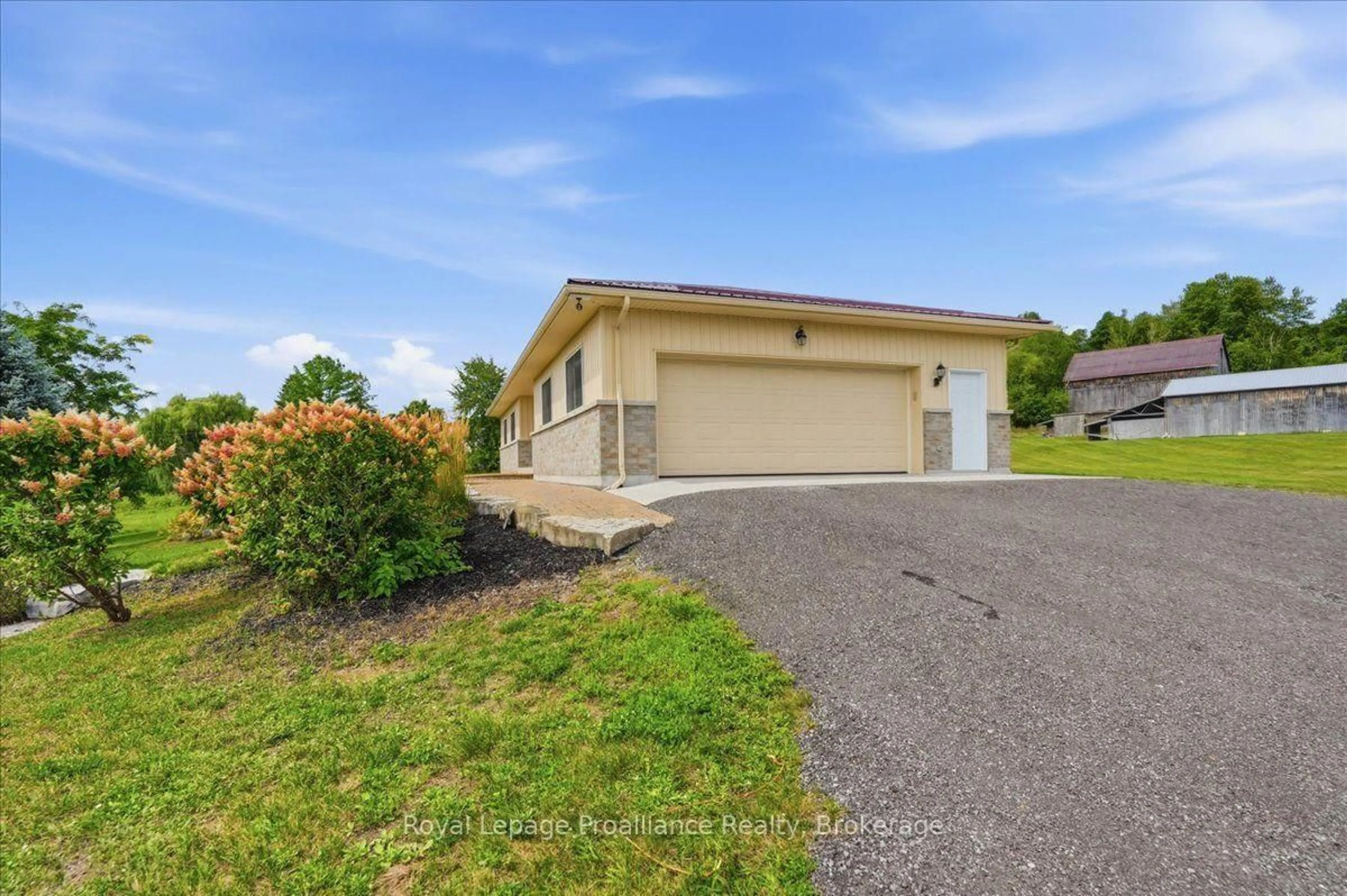 A pic from outside/outdoor area/front of a property/back of a property/a pic from drone, unknown for 254 Airport Rd, Stirling Ontario K0K 3E0