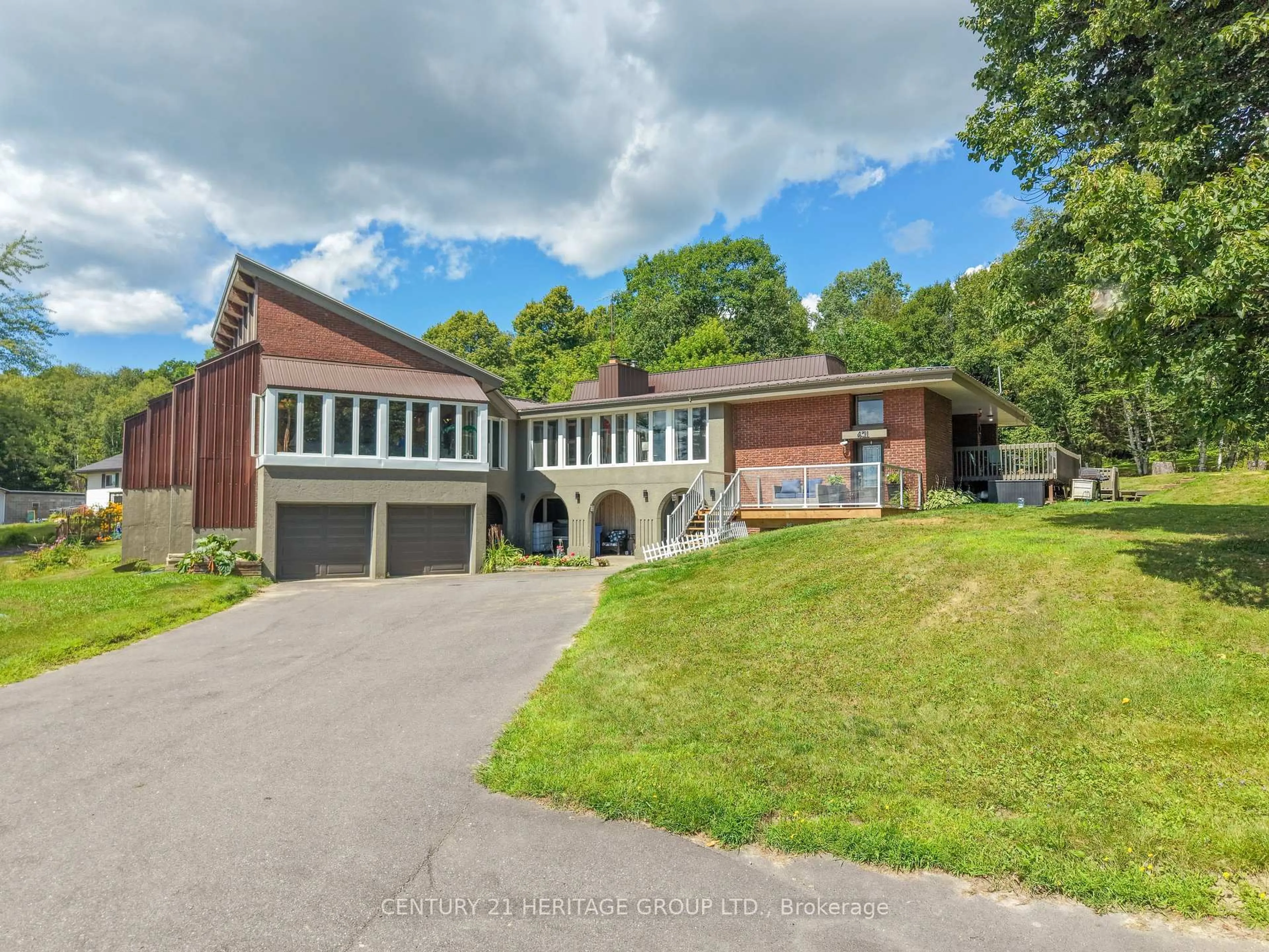 A pic from outside/outdoor area/front of a property/back of a property/a pic from drone, street for 431 Astorville Rd, East Ferris Ontario P0H 1B0