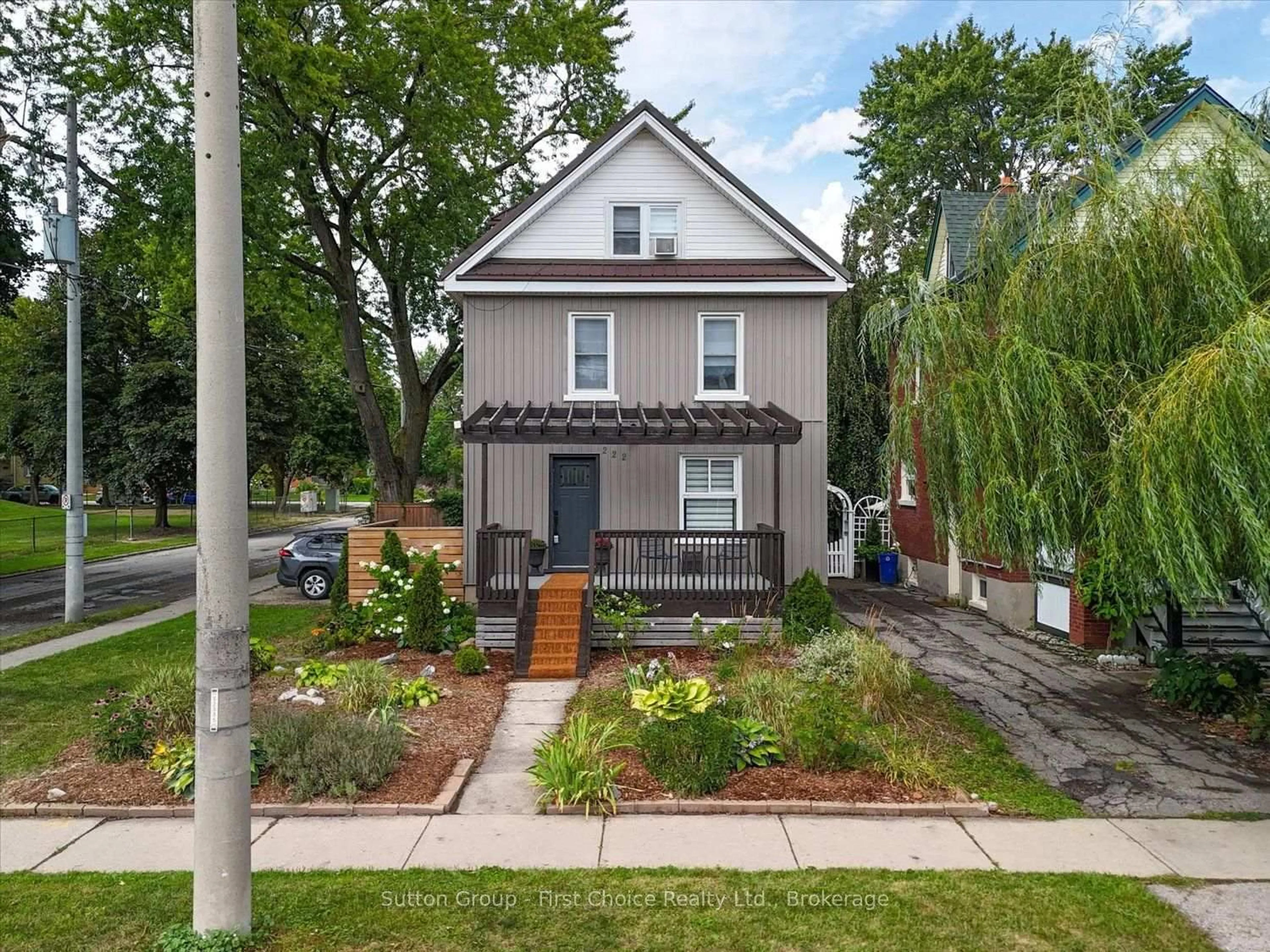 Home with brick exterior material, street for 222 Brunswick St, Stratford Ontario N5A 3M4