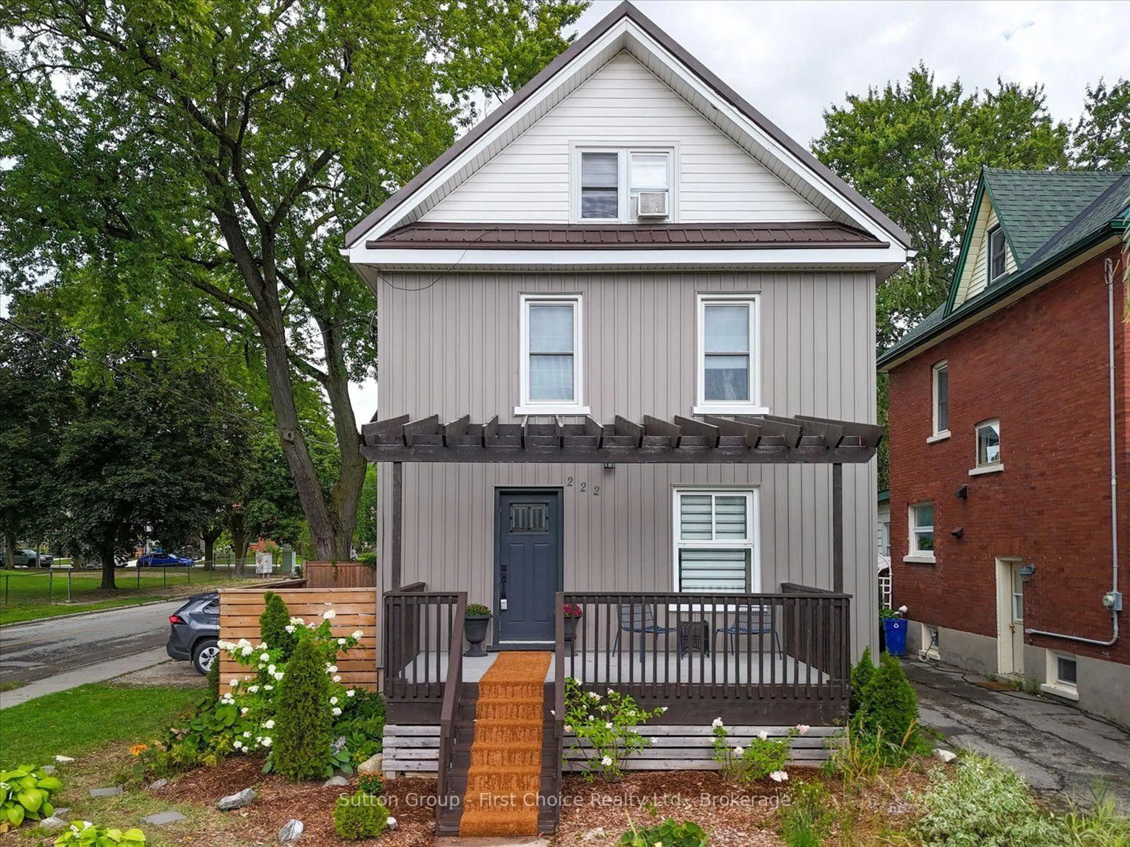 Home with brick exterior material, street for 222 Brunswick St, Stratford Ontario N5A 3M4