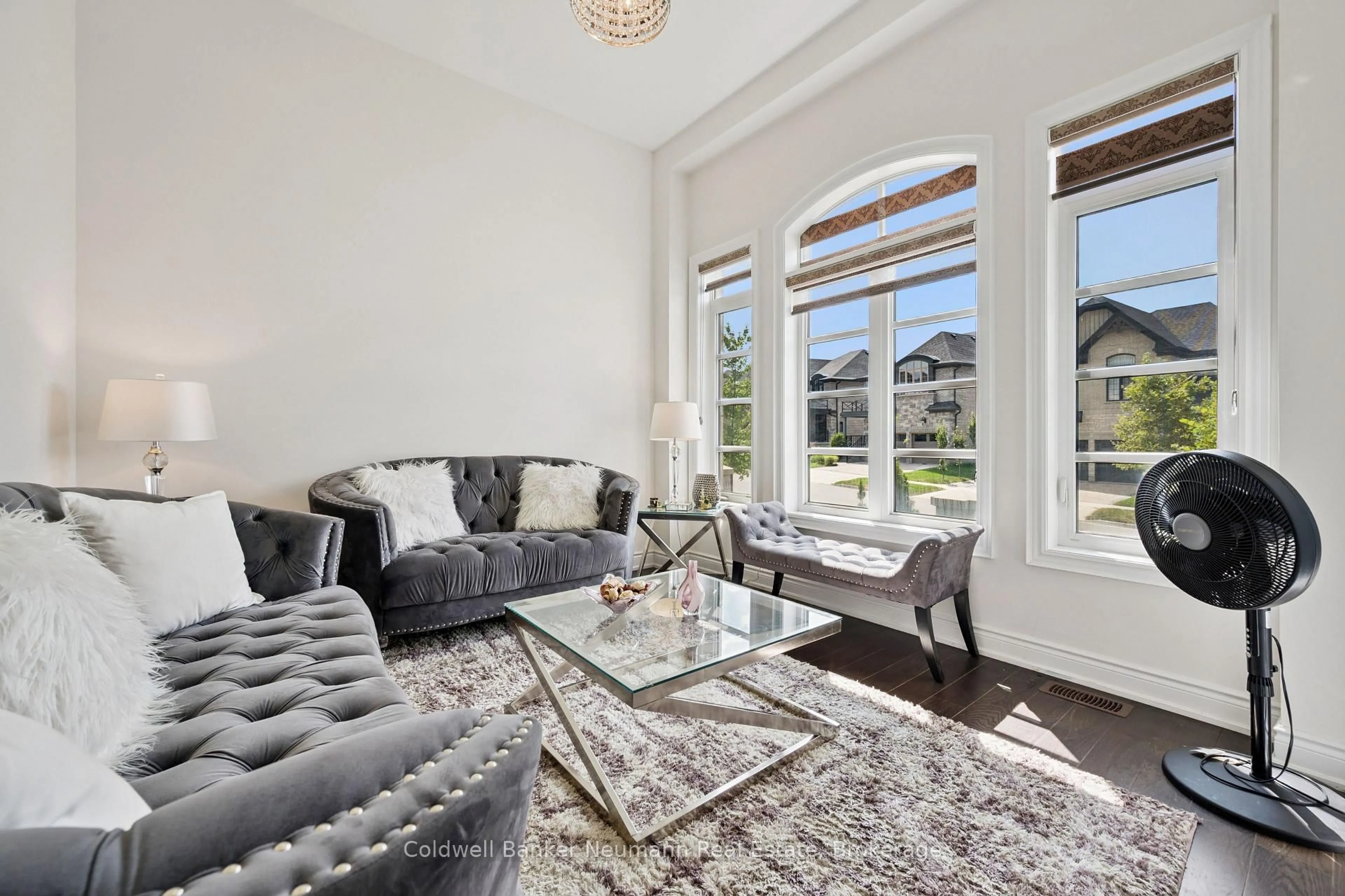Living room with furniture, unknown for 216 Forest Creek Dr, Kitchener Ontario N2R 0M2