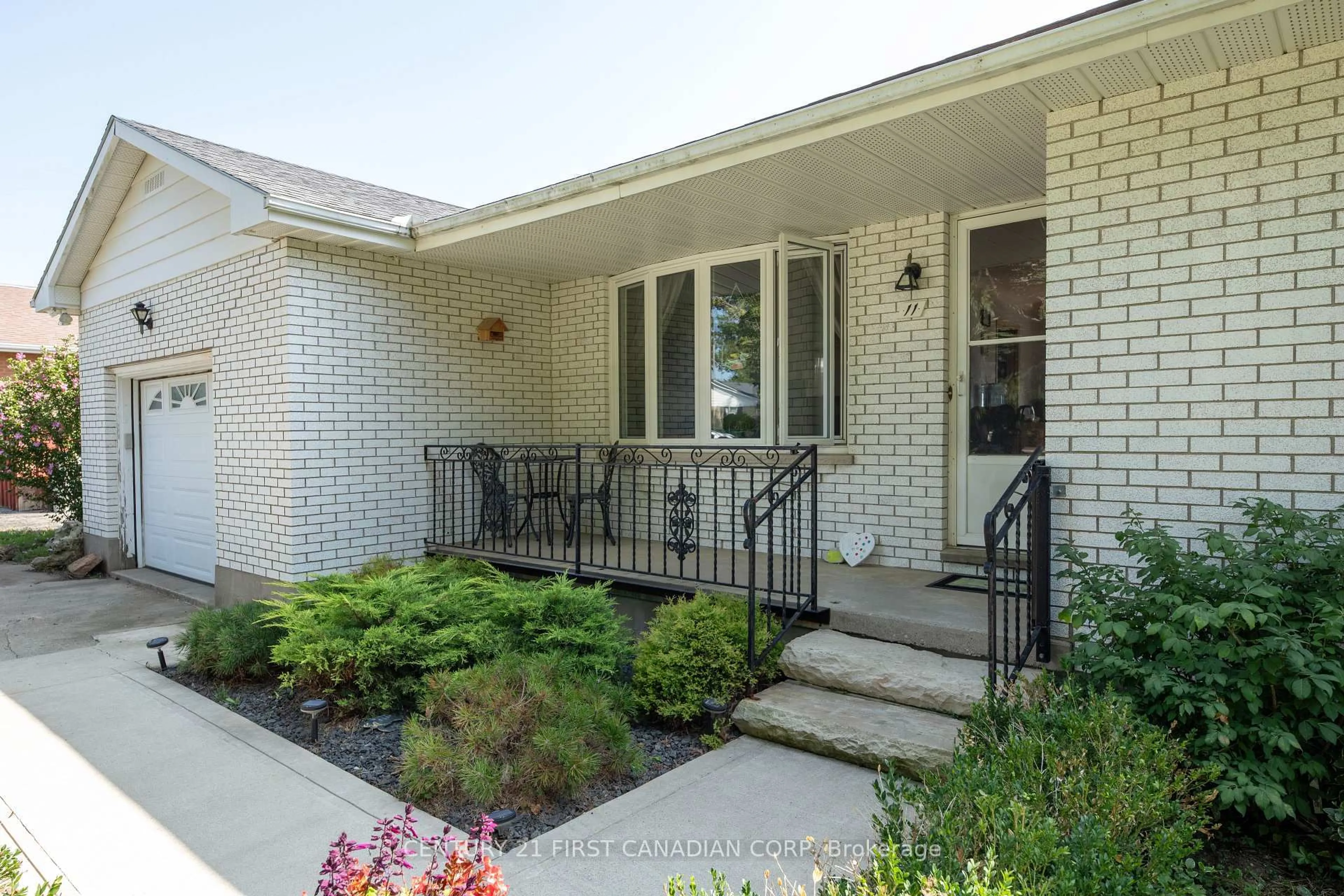 Home with brick exterior material, street for 11 Sunset Ave, Warwick Ontario N0M 2S0
