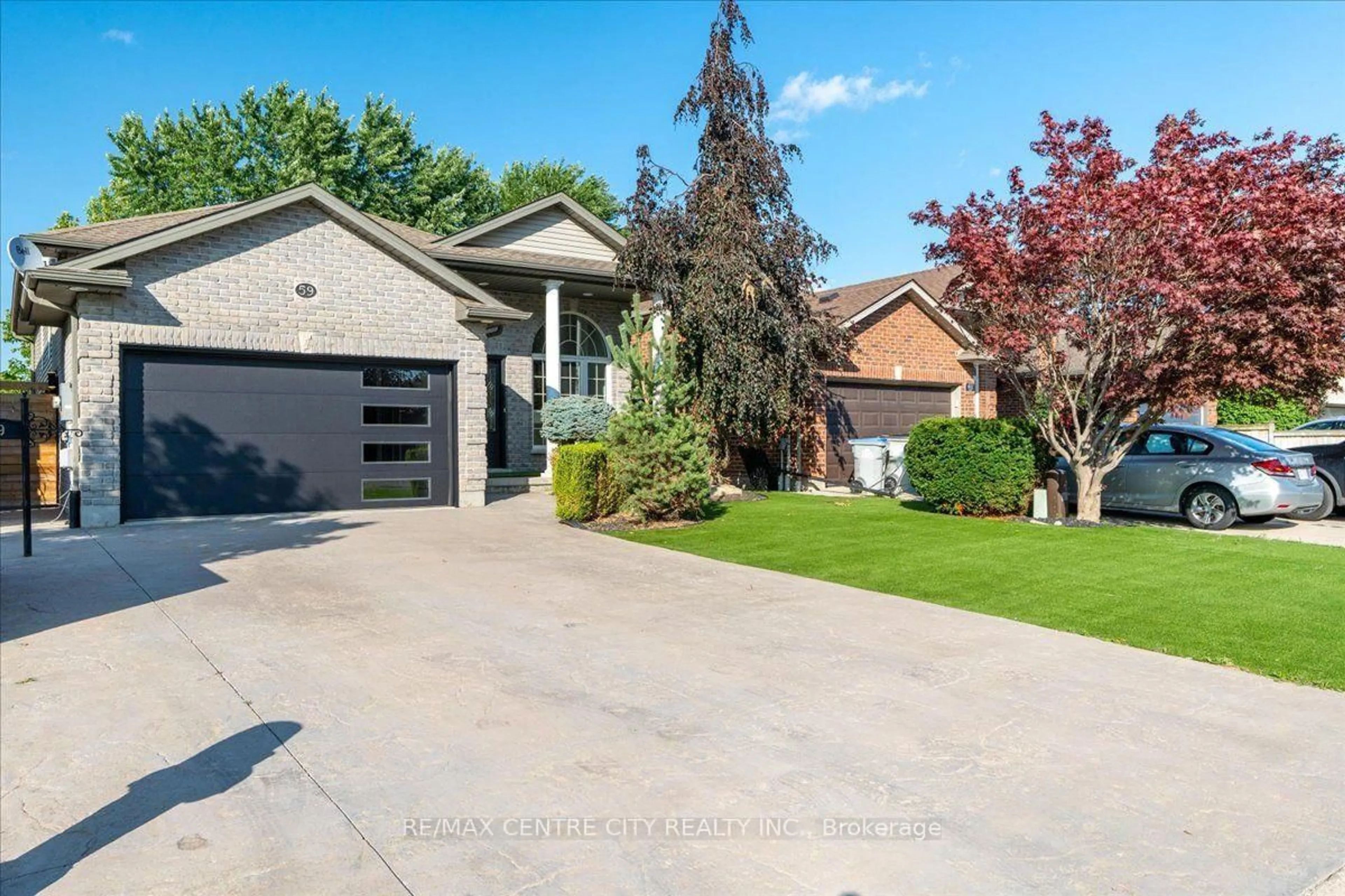 Home with brick exterior material, street for 59 Bridle Path, Strathroy-Caradoc Ontario N7G 4K3